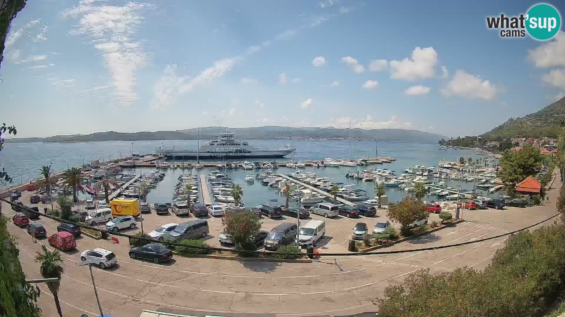 Webcam Sabbioncello Riva – Traghetto per Curzola in diretta