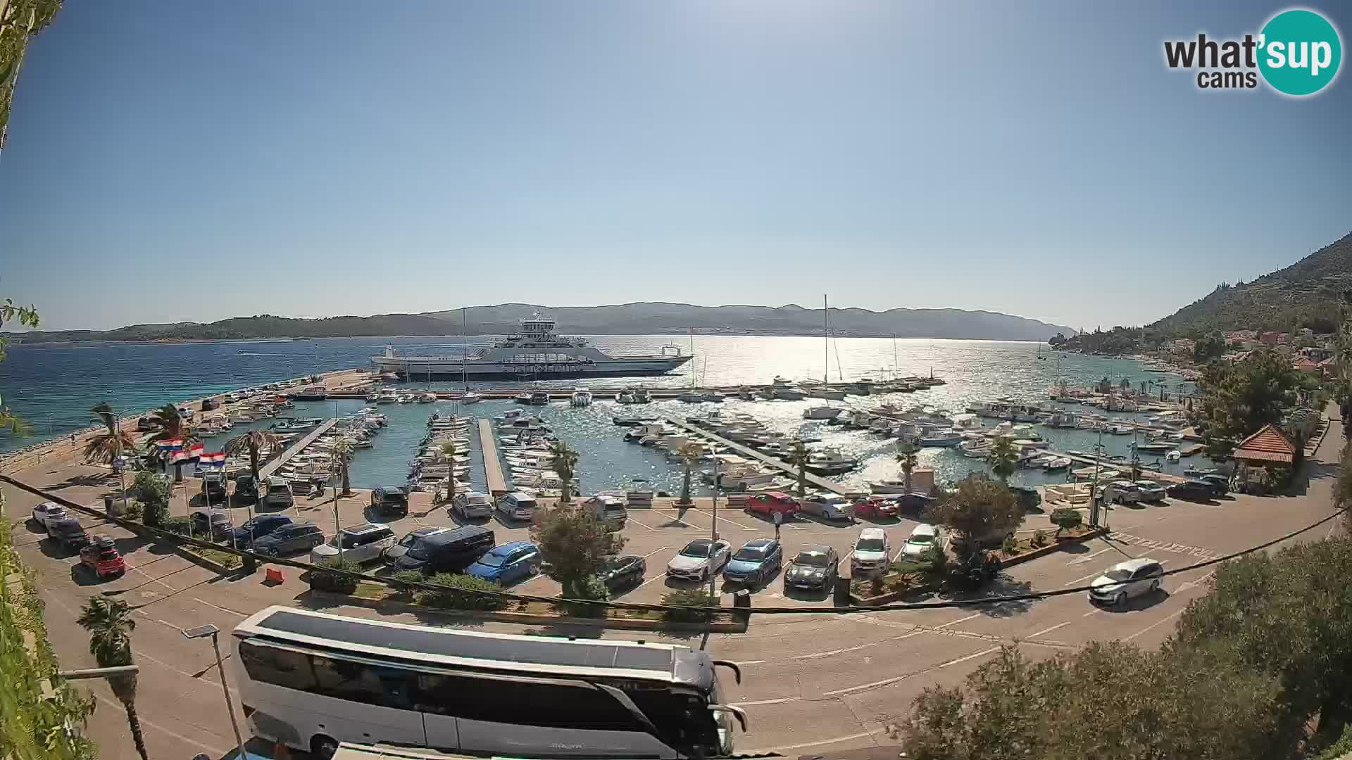 Webcam Sabbioncello Riva – Traghetto per Curzola in diretta