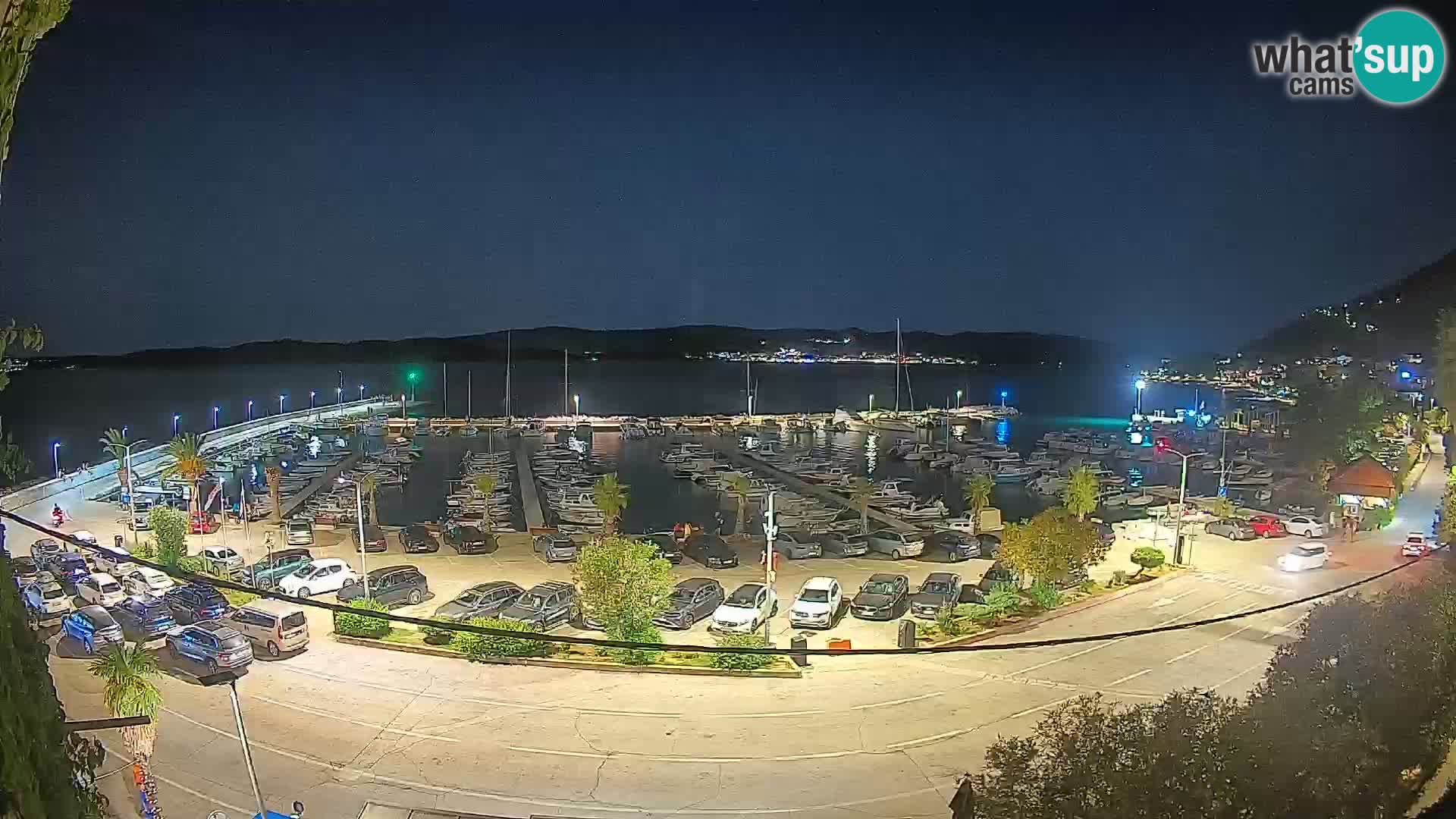 Webcam Orebić Riva – Ferry to Korčula Live