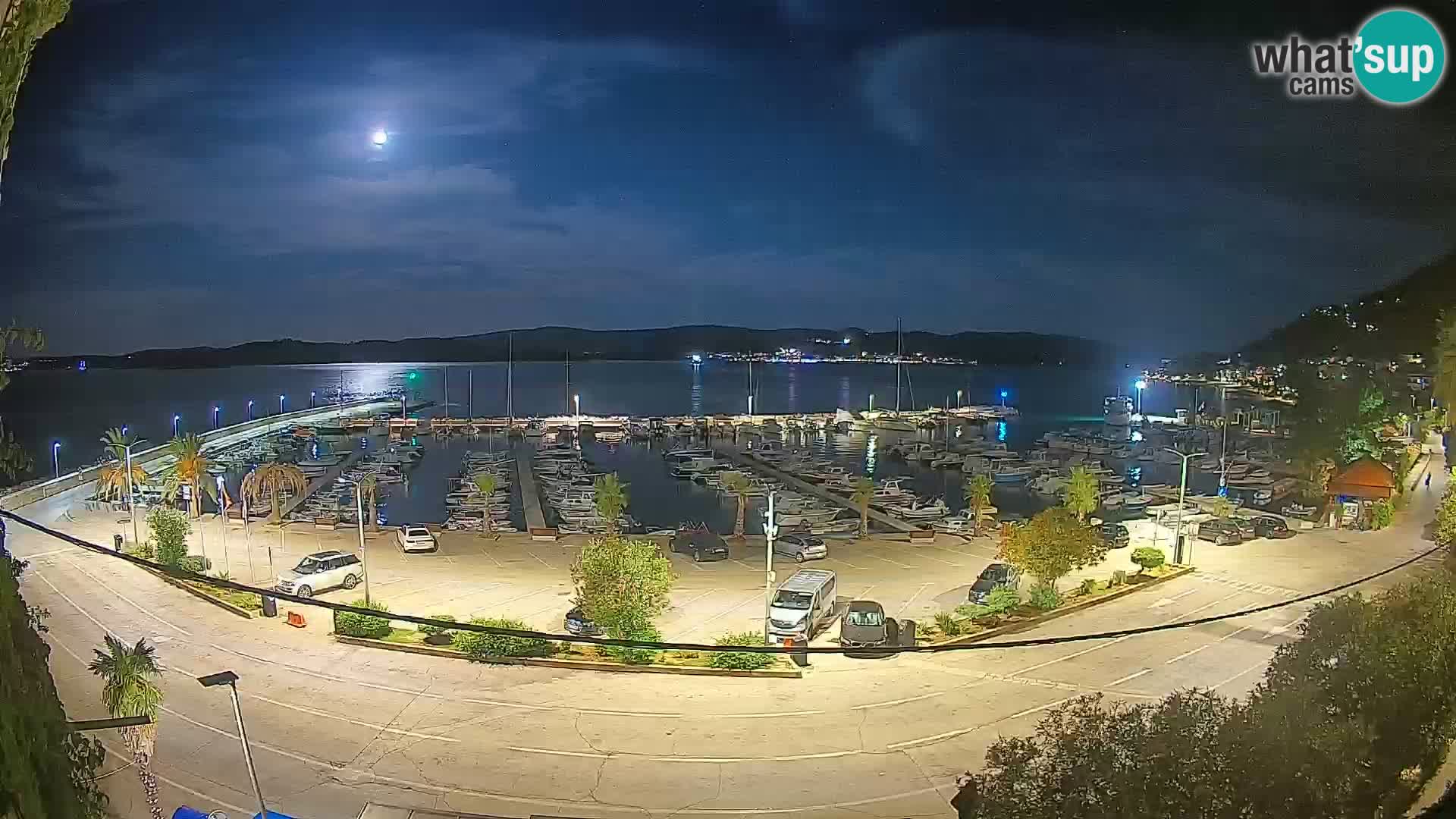 Webcam Orebić Riva – Ferry vers Korčula en direct