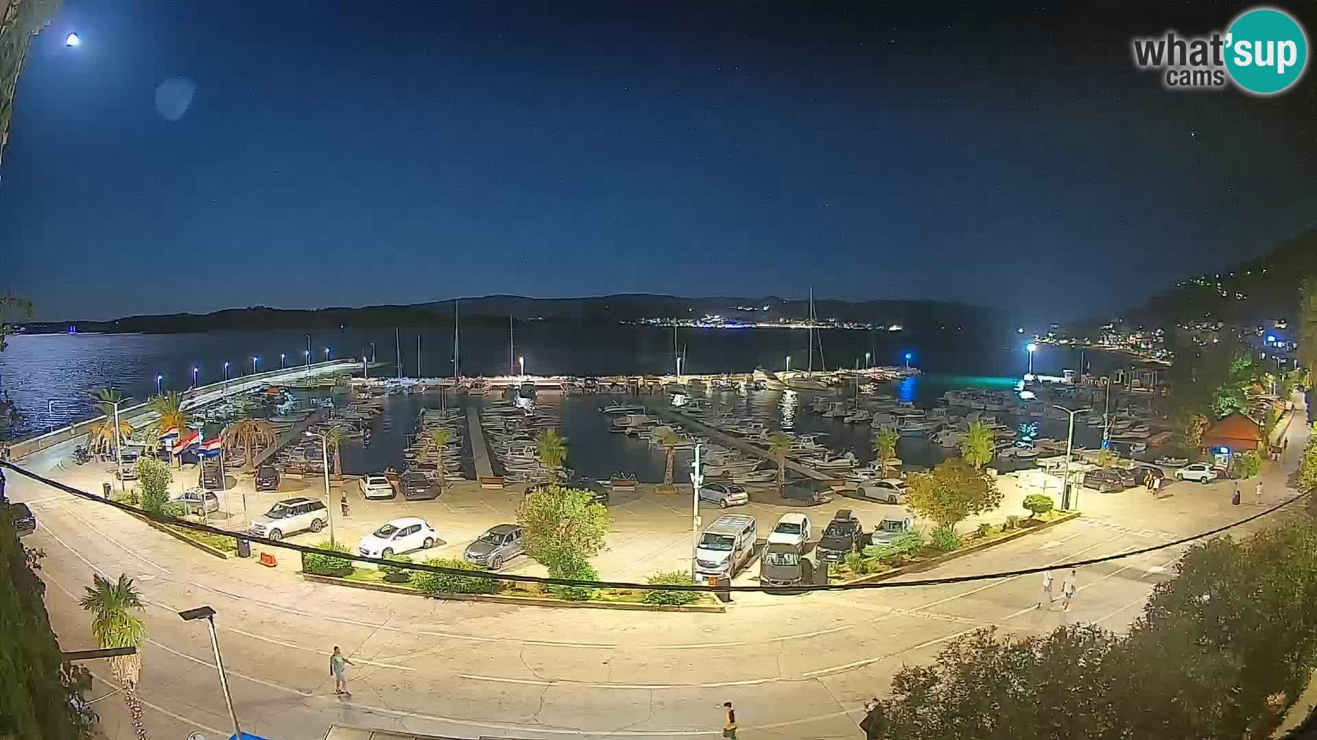 Webcam Orebić Riva – Ferry to Korčula Live