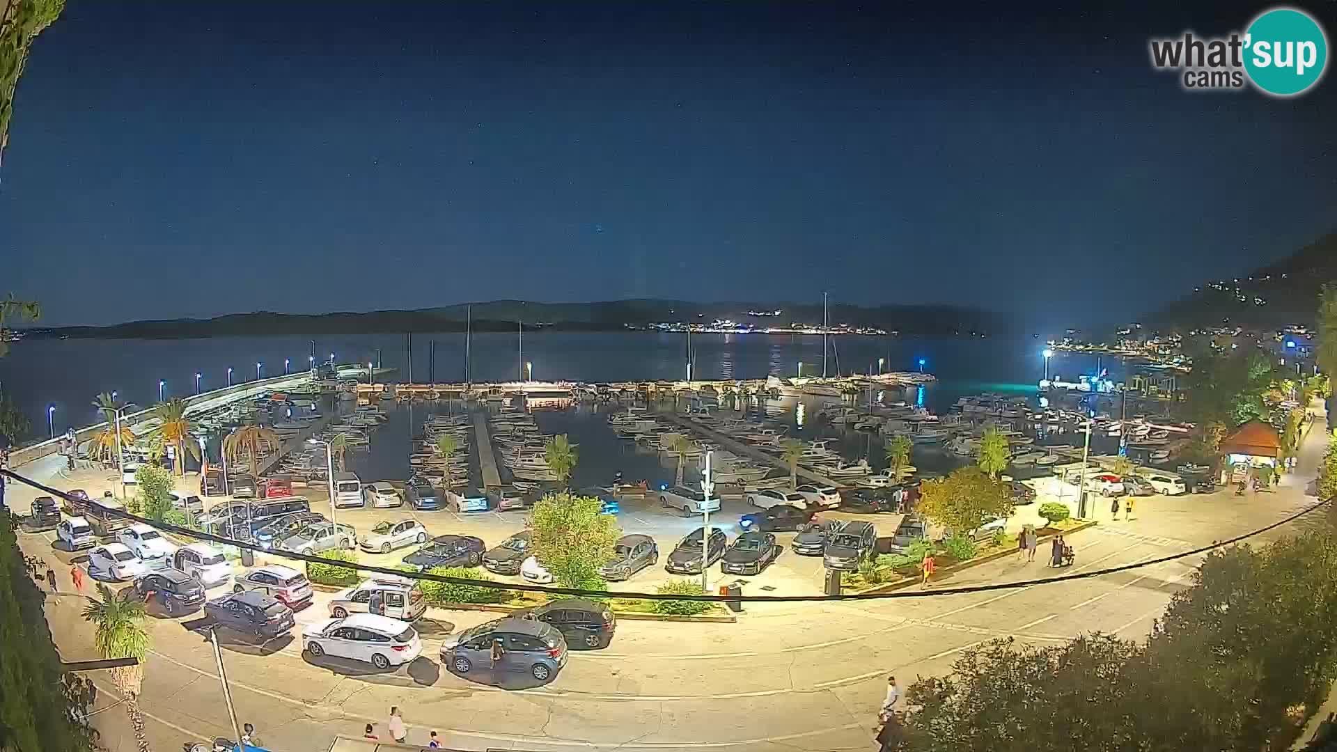 Webcam Orebić Riva – Ferry a Korčula en vivo