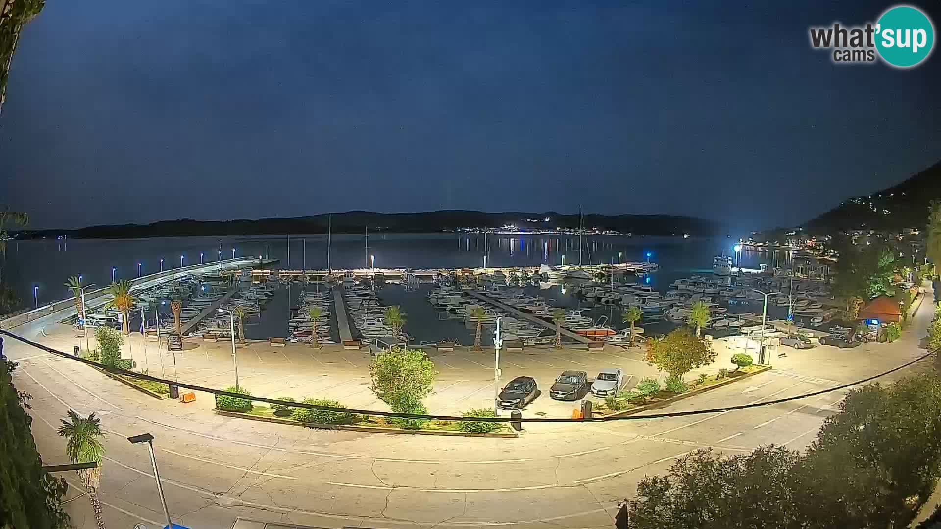 Webcam Orebić Riva – Ferry a Korčula en vivo