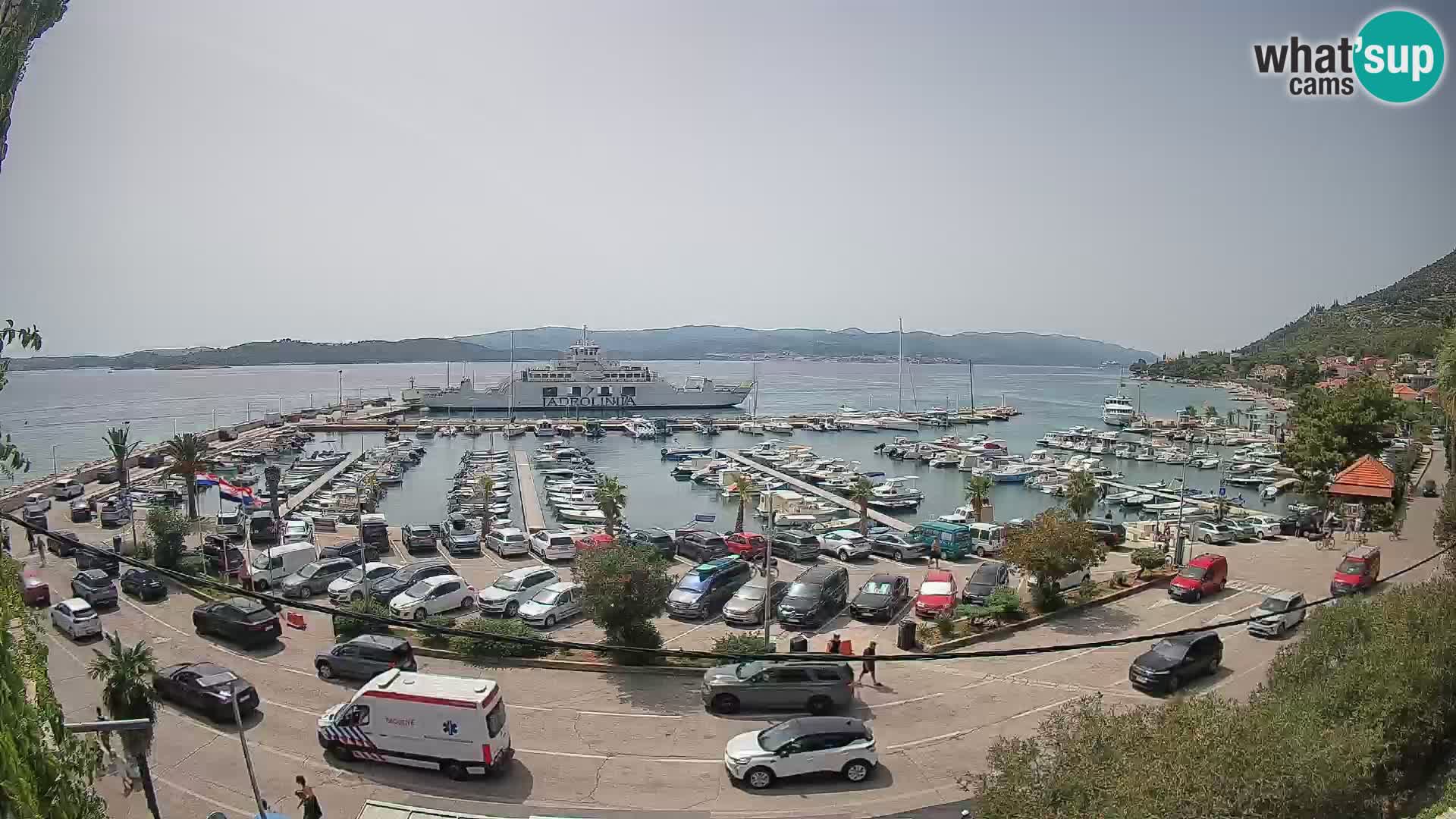 Webcam Sabbioncello Riva – Traghetto per Curzola in diretta