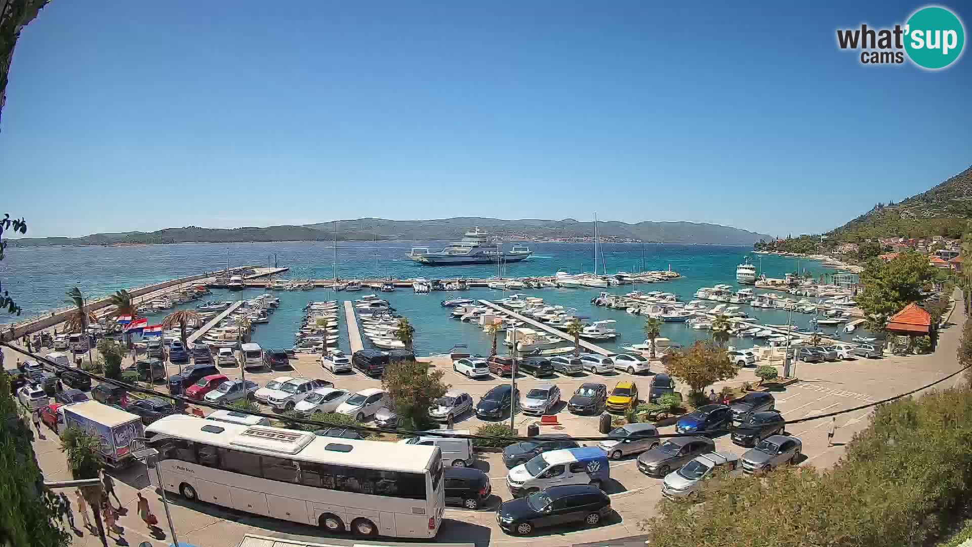 Webcam Sabbioncello Riva – Traghetto per Curzola in diretta