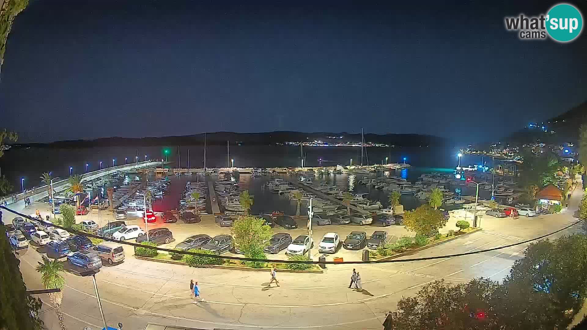 Webcam Orebić Uferpromenade – Fähre nach Korčula Live