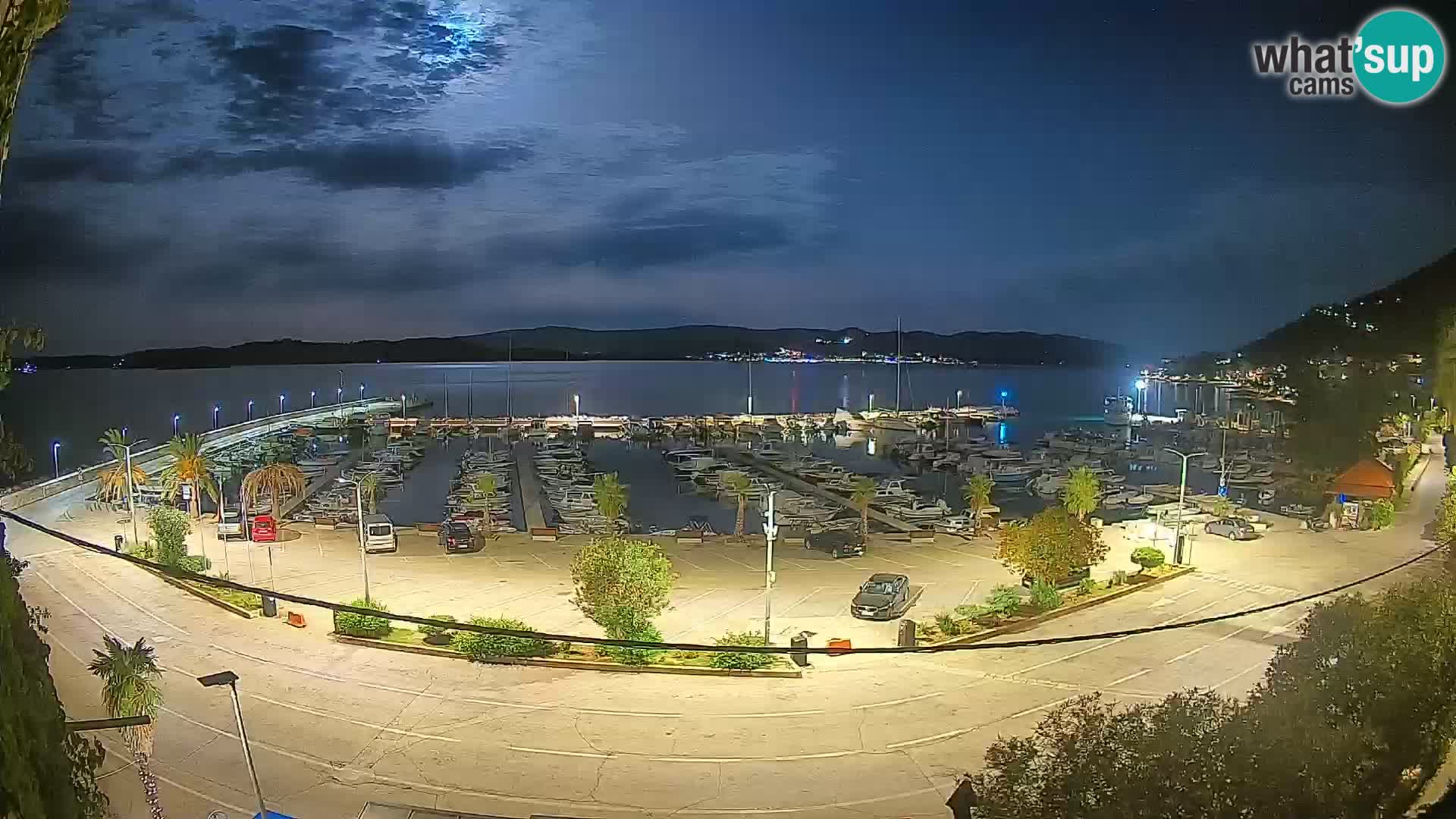 Webcam Orebić Riva – Ferry to Korčula Live