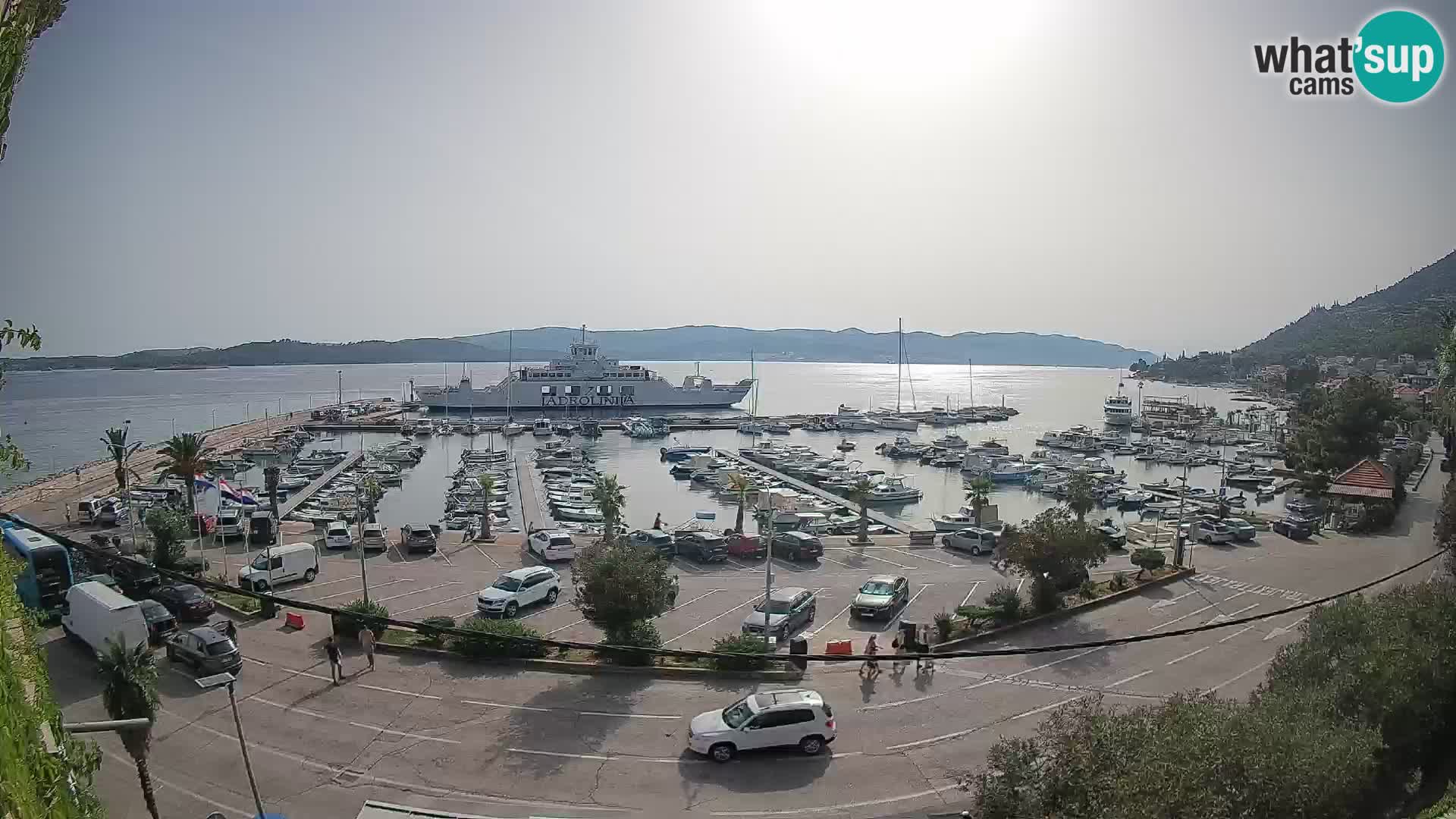 Webcam Sabbioncello Riva – Traghetto per Curzola in diretta
