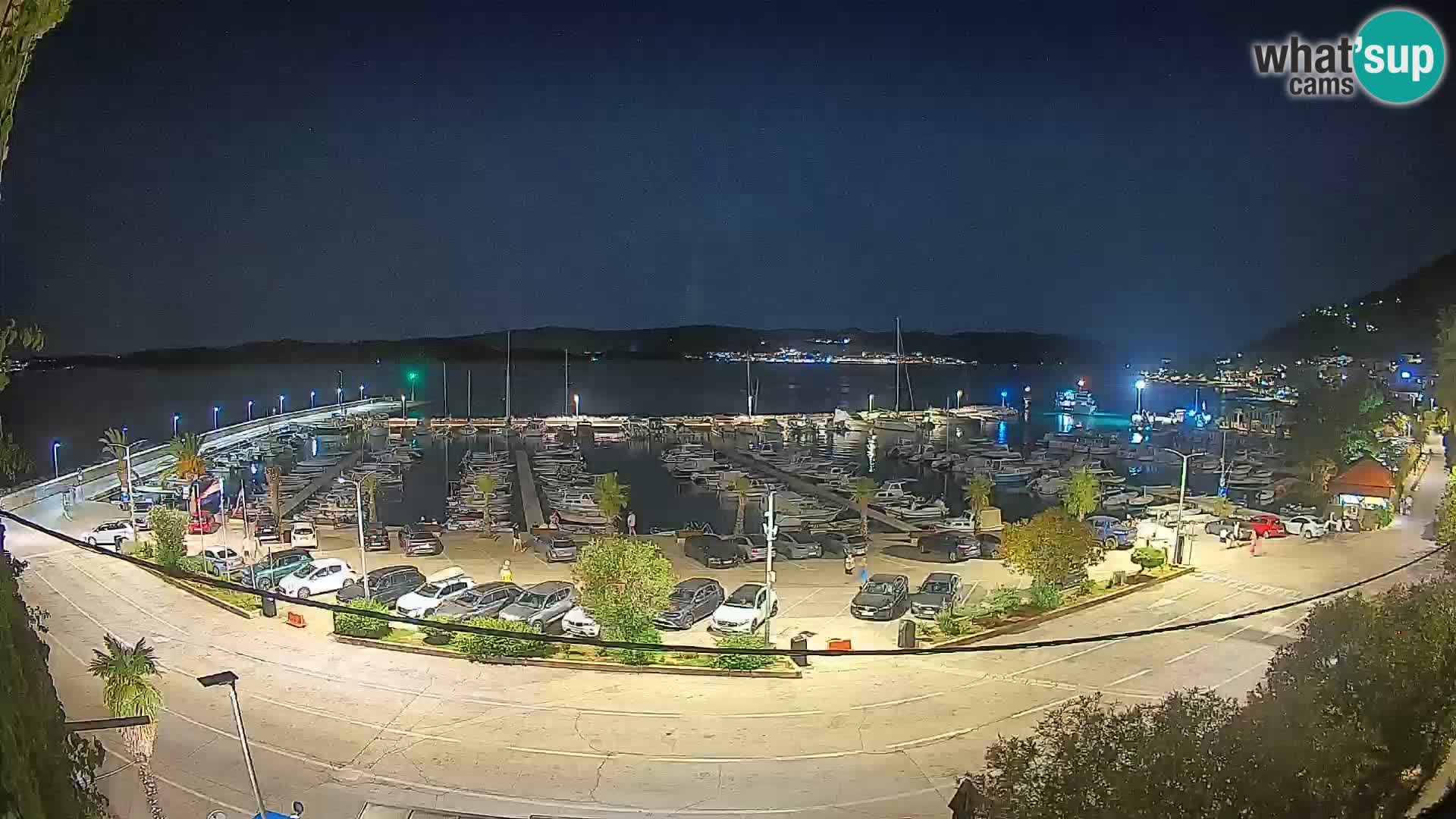 Webcam Orebić Riva – Ferry to Korčula Live