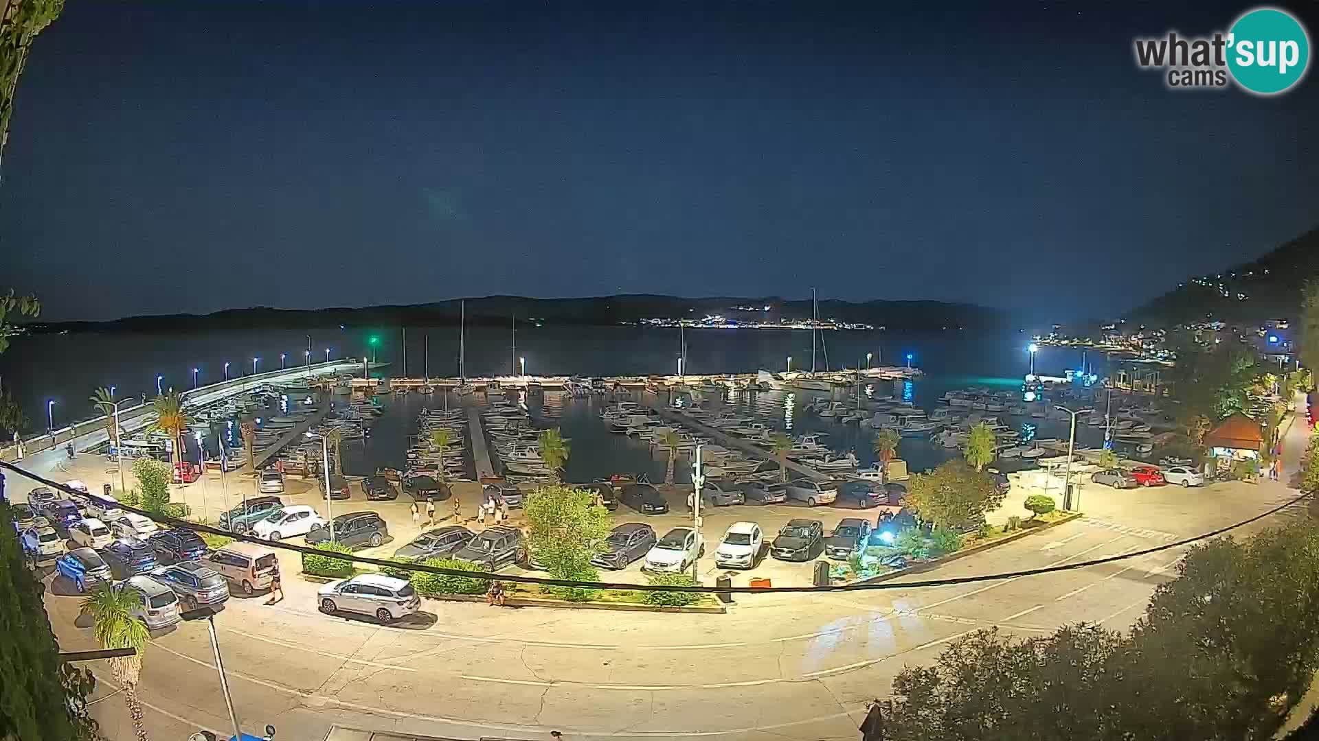Webcam Orebić Uferpromenade – Fähre nach Korčula Live