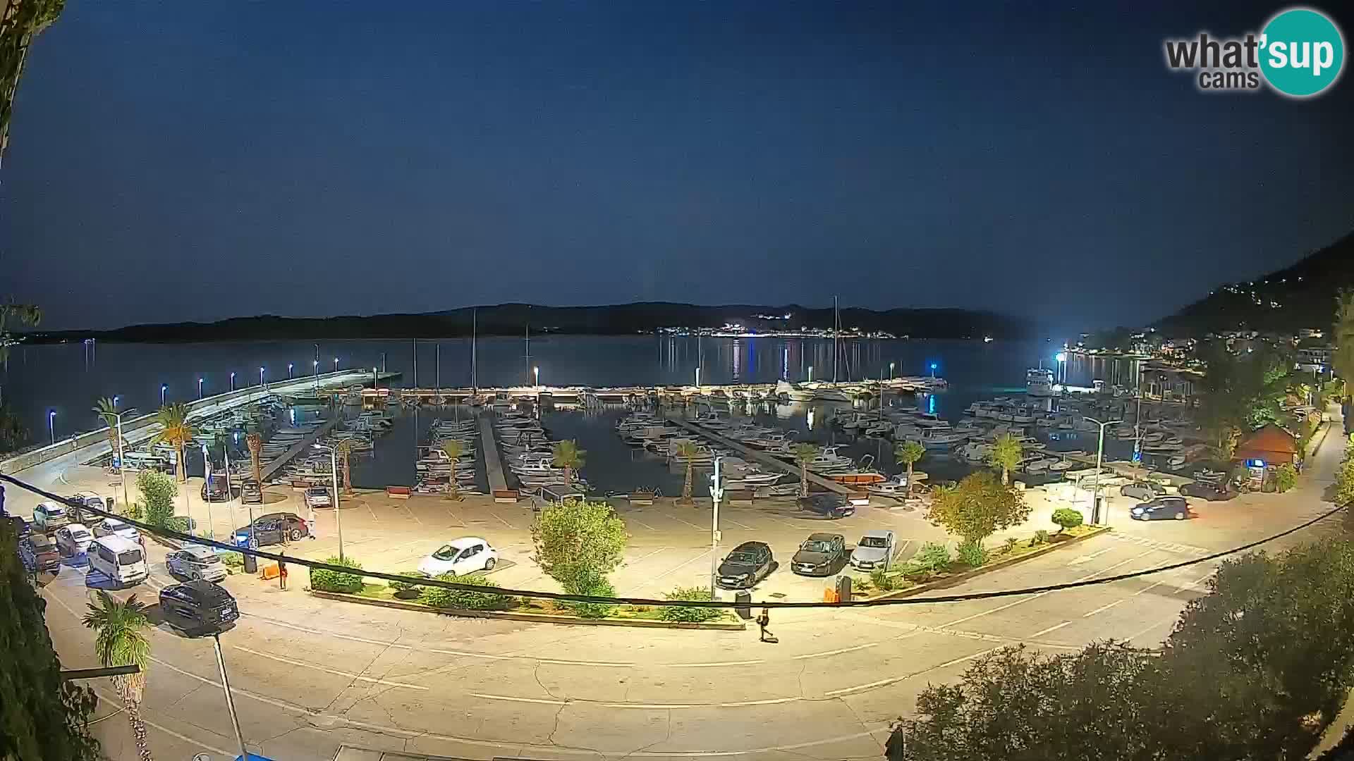 Webcam Orebić Riva – Ferry a Korčula en vivo