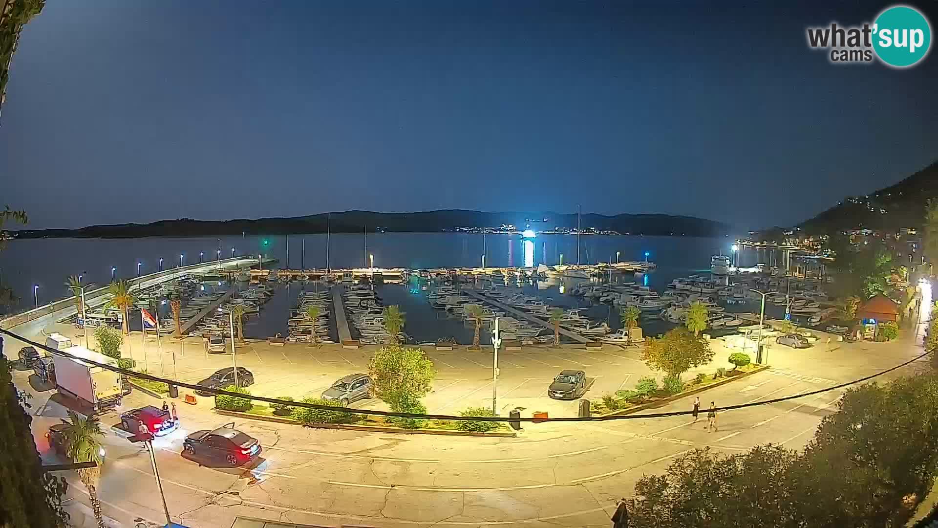 Webcam Orebić Riva – Ferry to Korčula Live