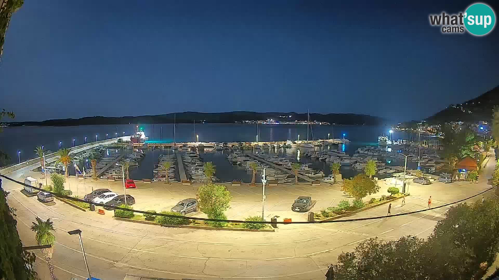 Webcam Orebić Riva – Ferry vers Korčula en direct