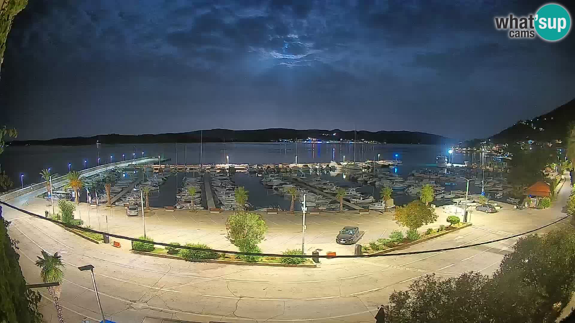 Webcam Orebić Riva – Ferry vers Korčula en direct
