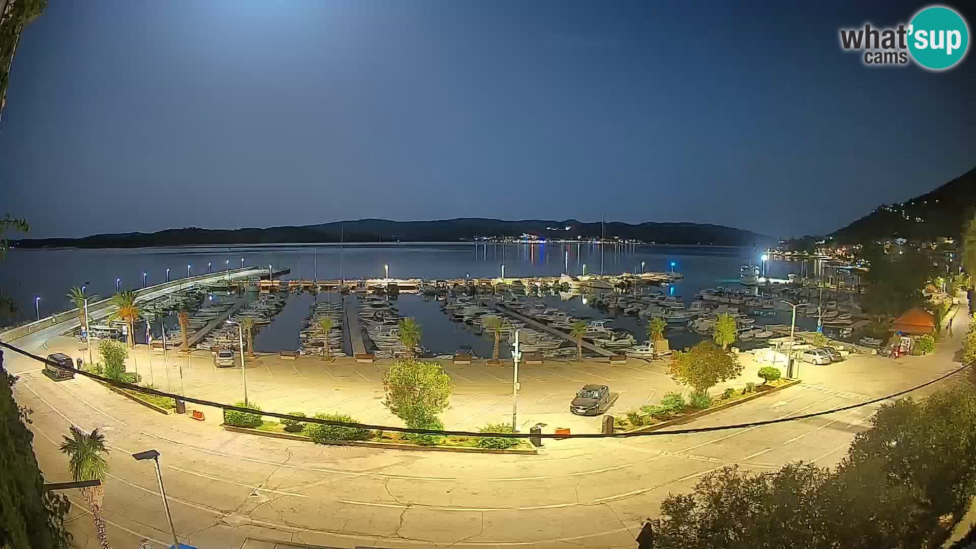 Webcam Orebić Riva – Ferry to Korčula Live