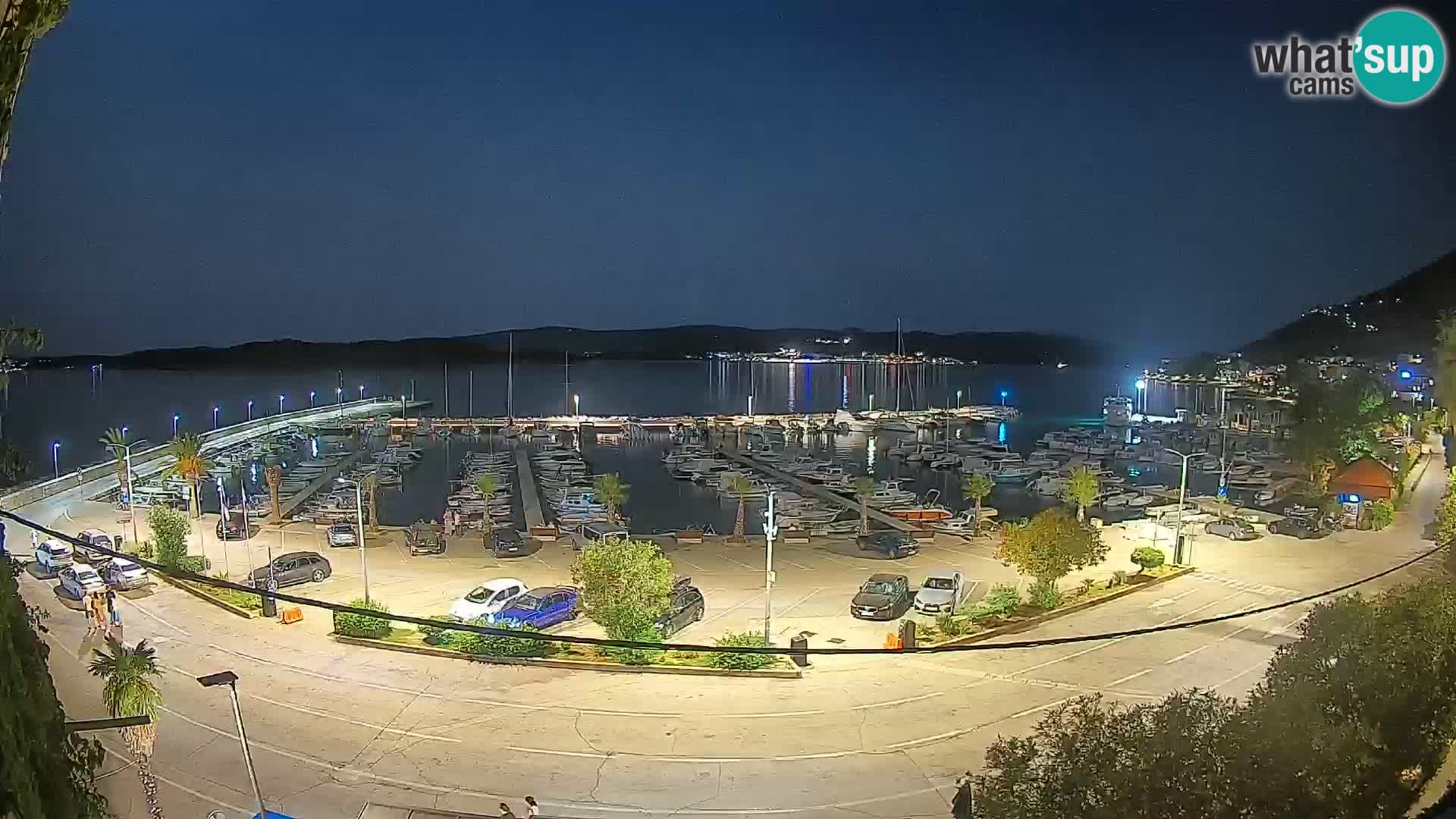 Webcam Orebić Riva – Ferry to Korčula Live