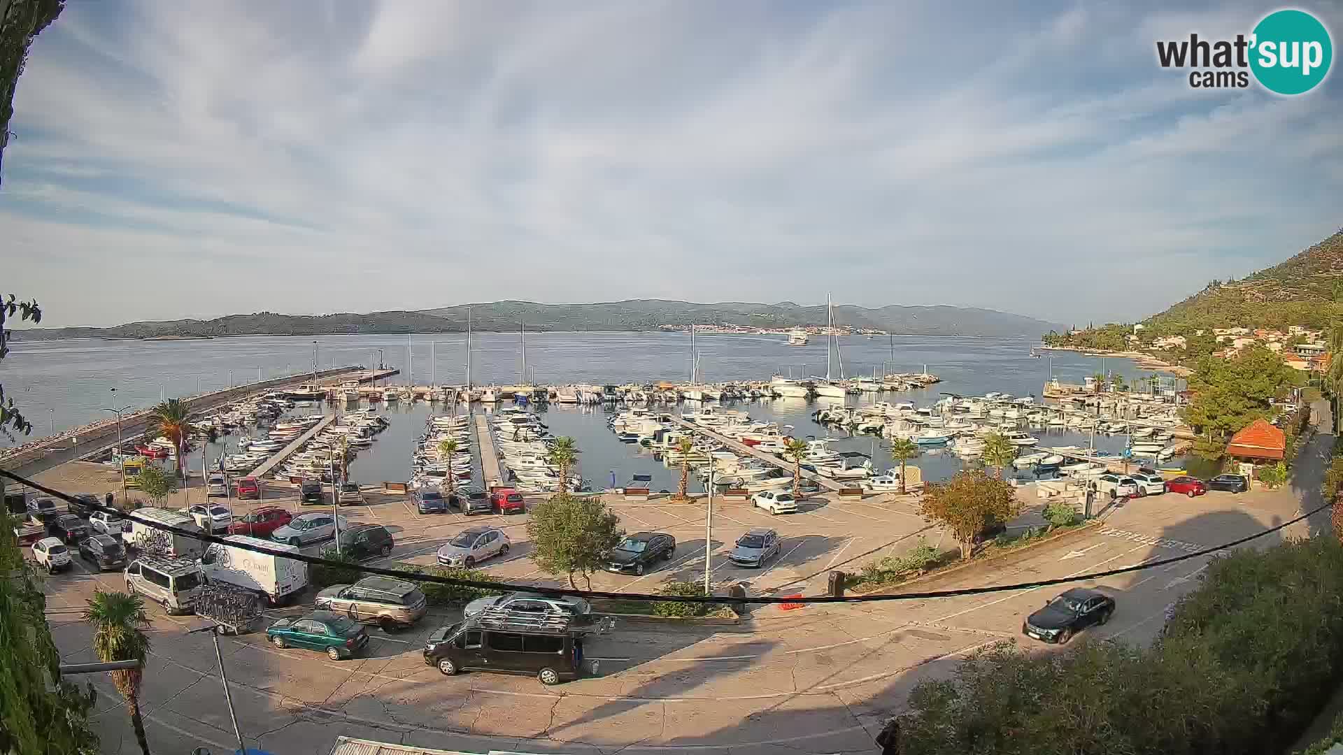 Webcam Orebić Riva – Ferry to Korčula Live