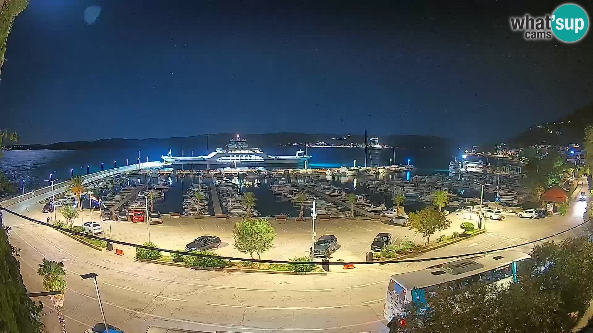 Webcam Orebić Riva – Ferry vers Korčula en direct