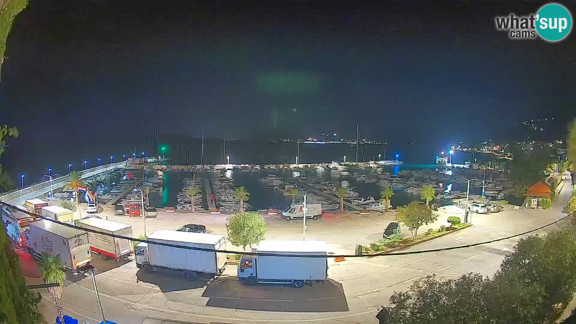 Webcam Orebić Riva – Ferry a Korčula en vivo