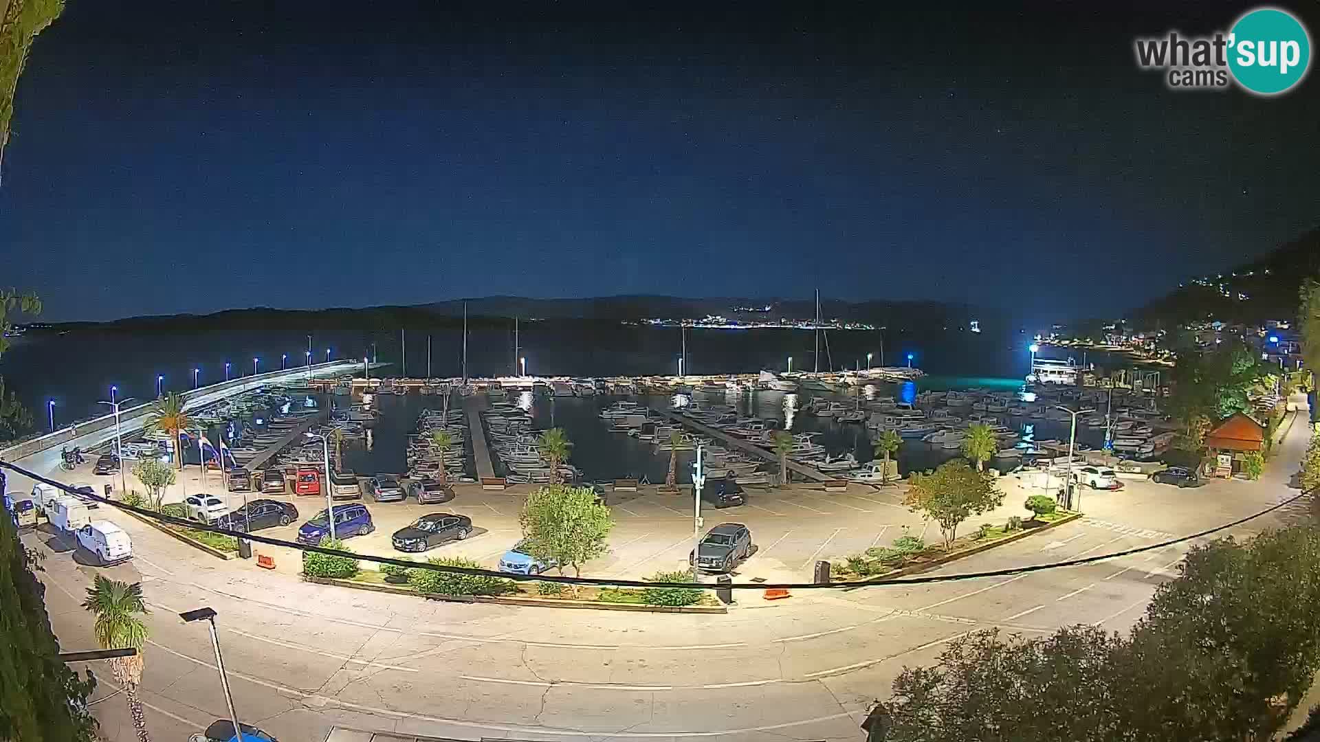 Webcam Orebić Riva – Ferry a Korčula en vivo