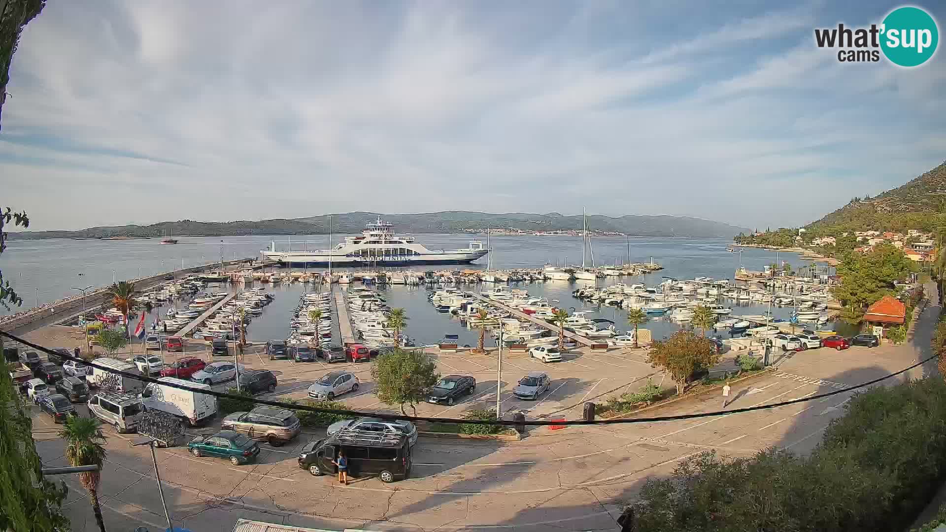 Webcam Sabbioncello Riva – Traghetto per Curzola in diretta