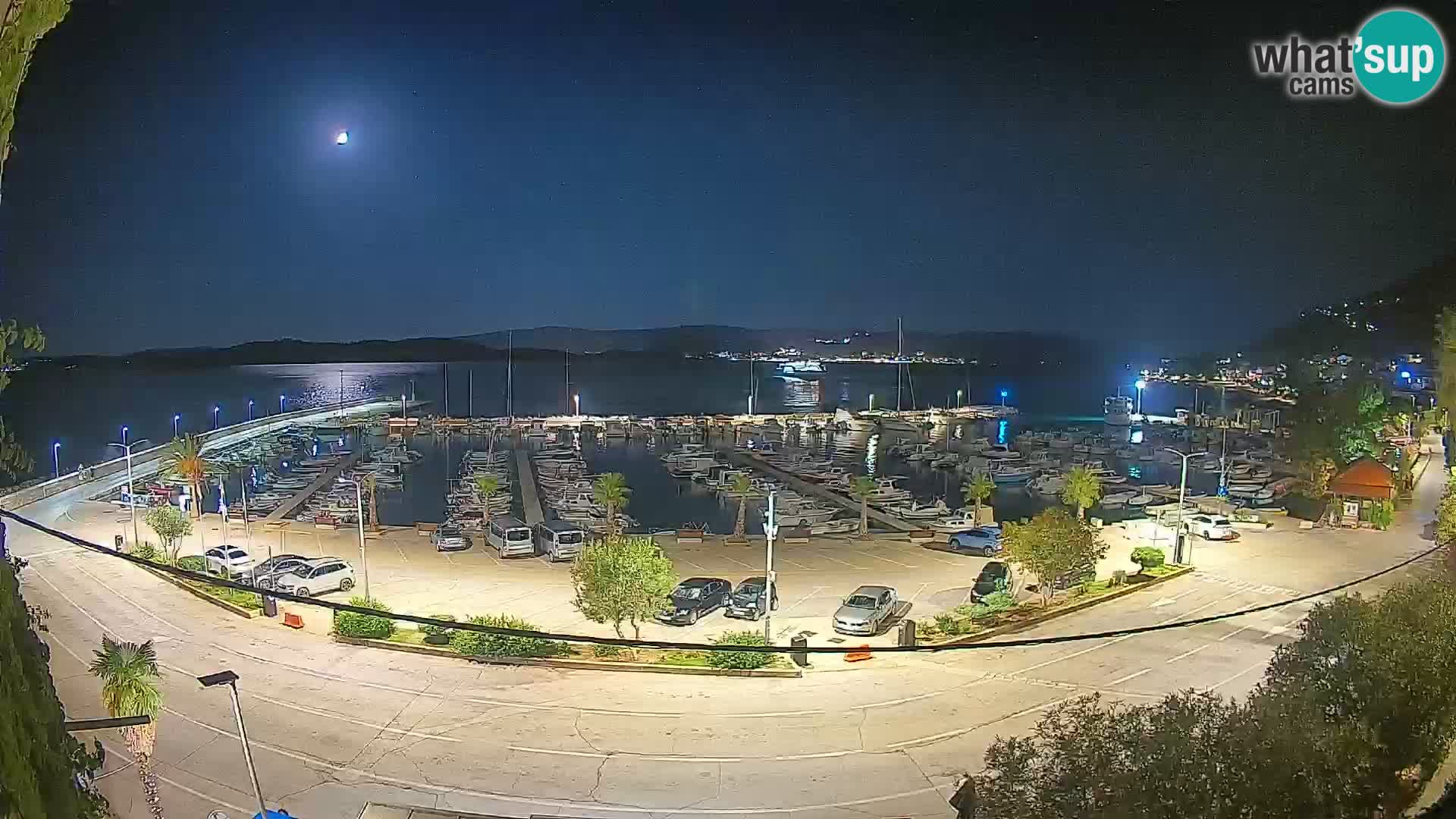 Webcam Orebić Riva – Ferry vers Korčula en direct