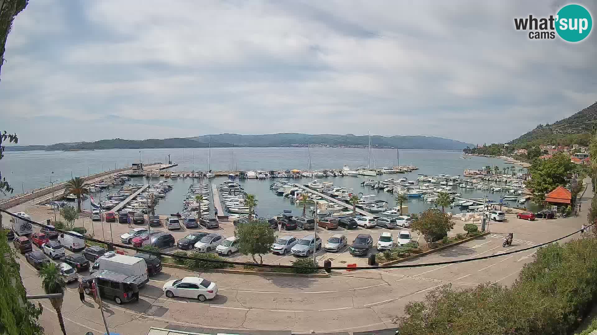 Webcam Orebić Uferpromenade – Fähre nach Korčula Live