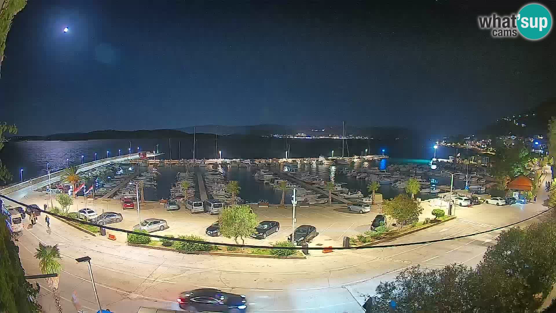 Webcam Orebić Uferpromenade – Fähre nach Korčula Live
