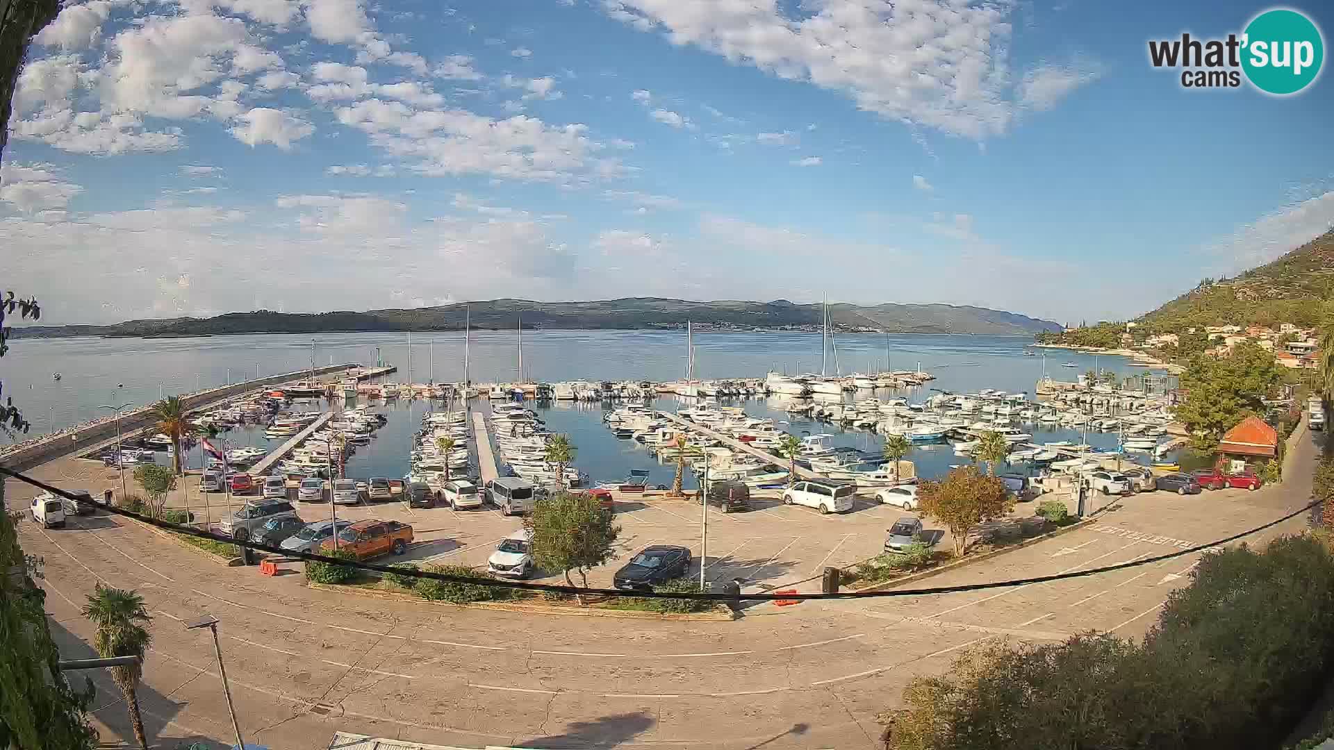 Webcam Orebić Riva – Ferry to Korčula Live