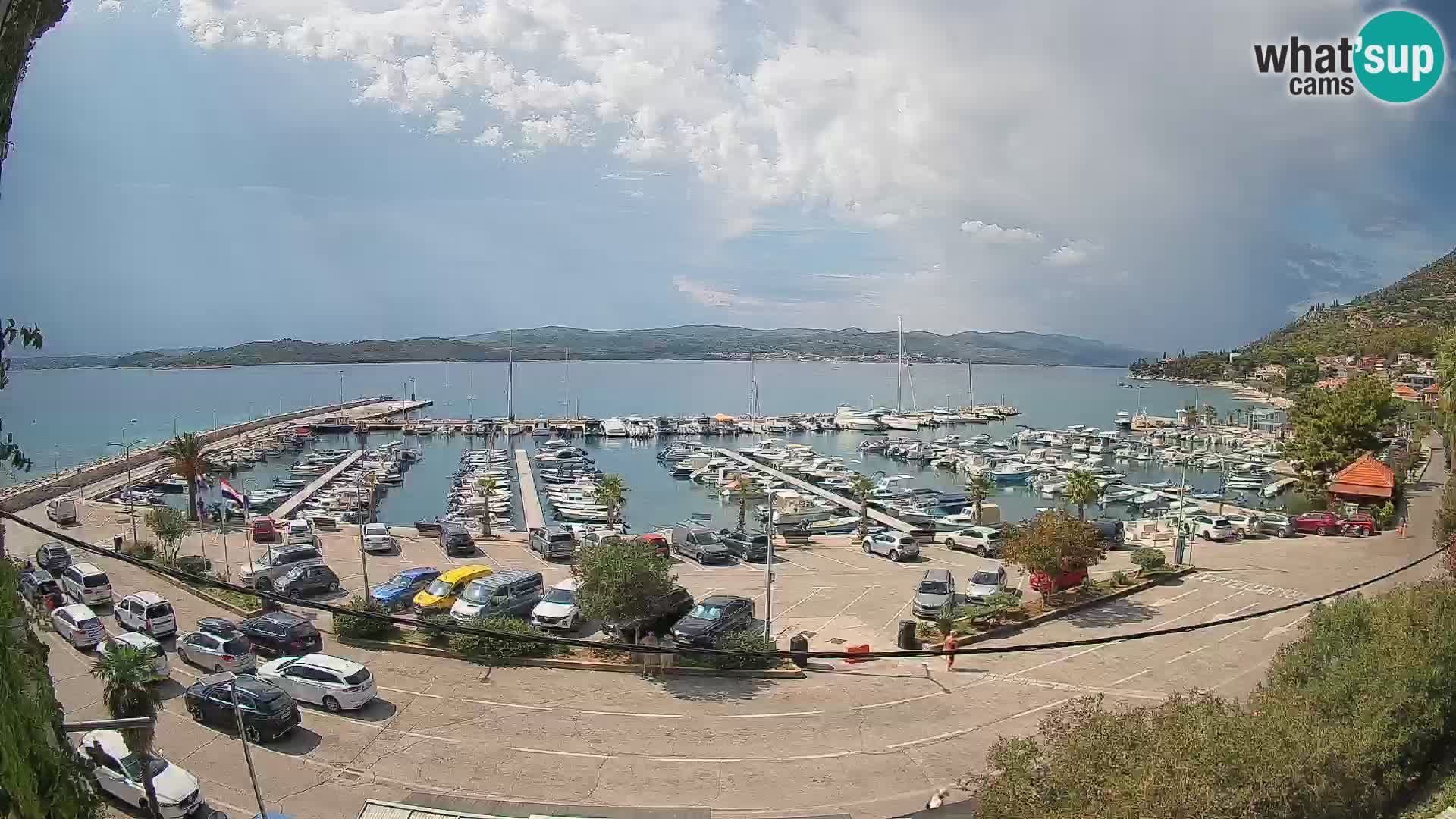 Webcam Orebić Riva – Ferry vers Korčula en direct