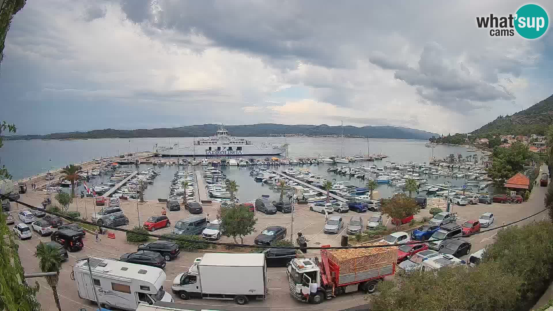 Webcam Sabbioncello Riva – Traghetto per Curzola in diretta