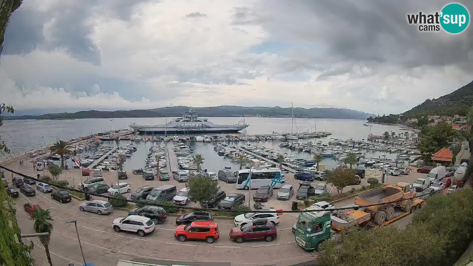 Webcam Sabbioncello Riva – Traghetto per Curzola in diretta
