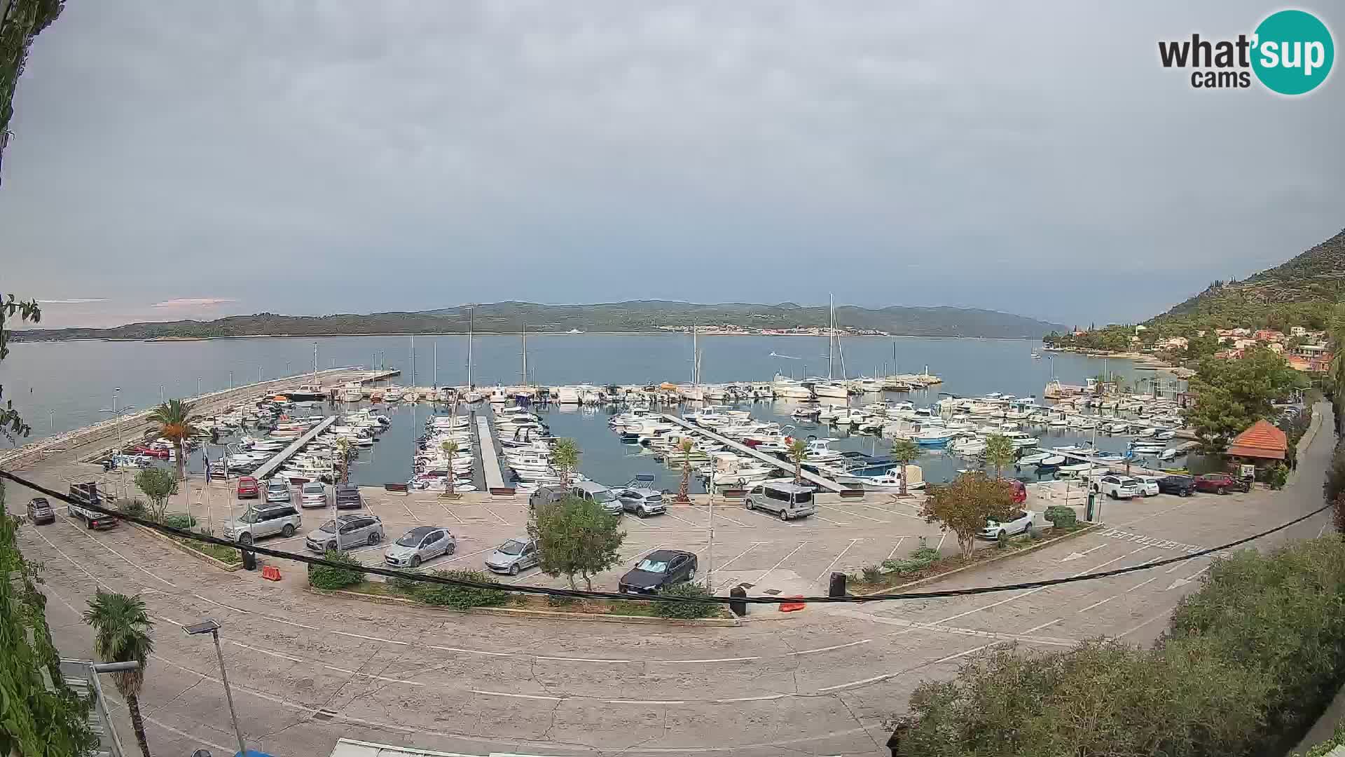 Webcam Orebić Riva – Ferry to Korčula Live