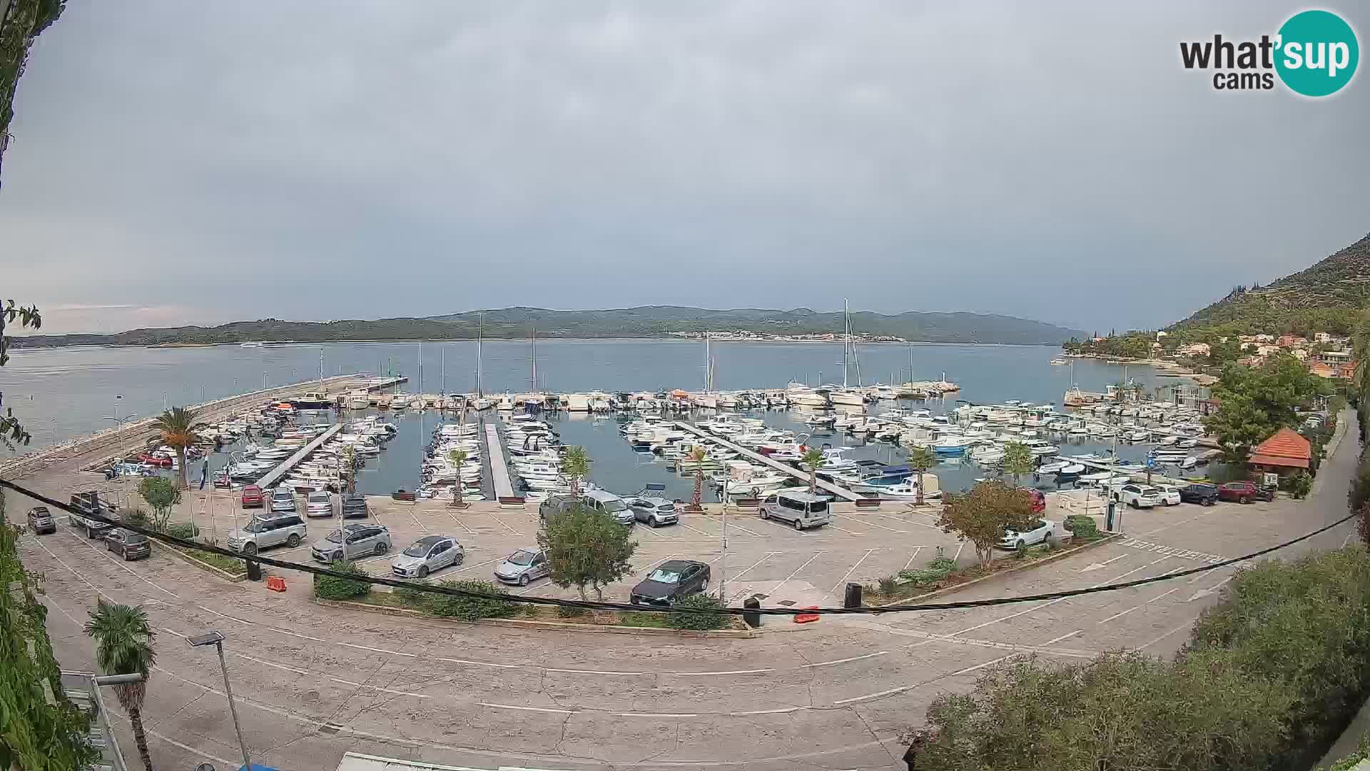 Webcam Orebić Riva – Ferry to Korčula Live
