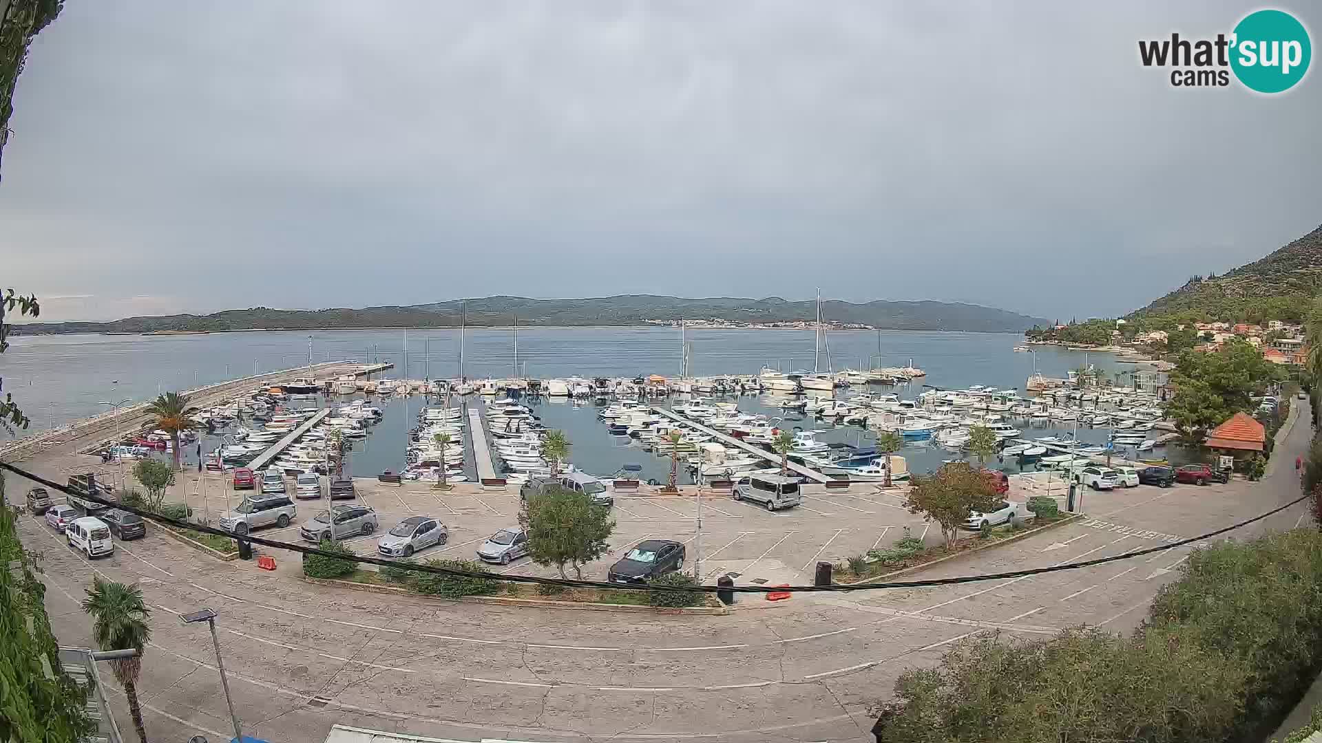 Webcam Orebić Riva – Ferry to Korčula Live