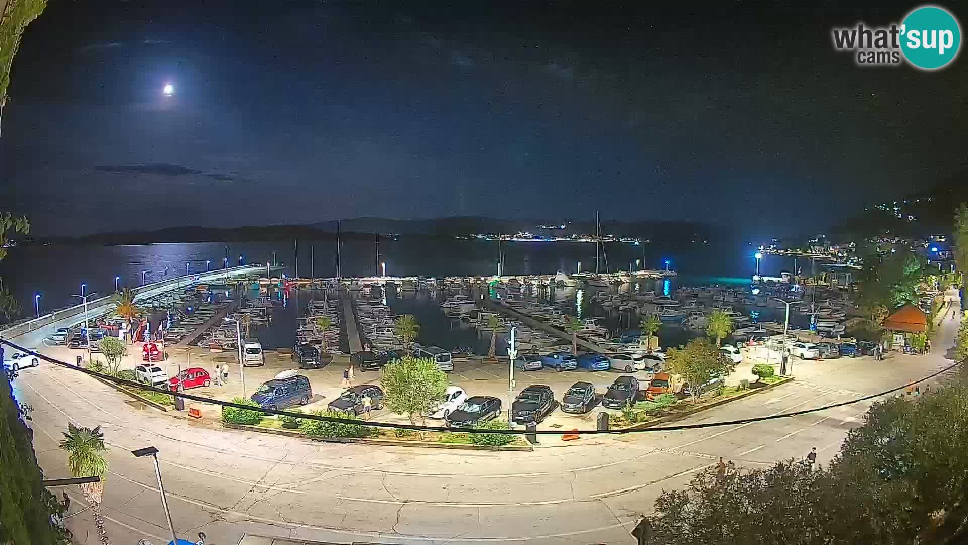 Webcam Orebić Riva – Ferry to Korčula Live