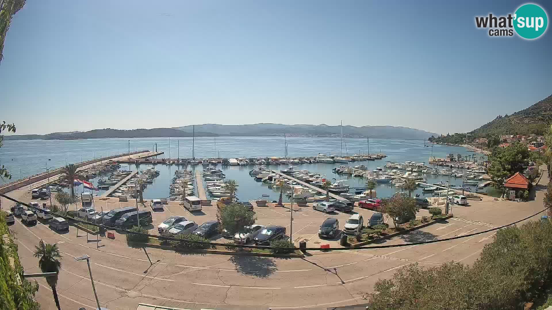 Webcam Orebić Riva – Ferry to Korčula Live