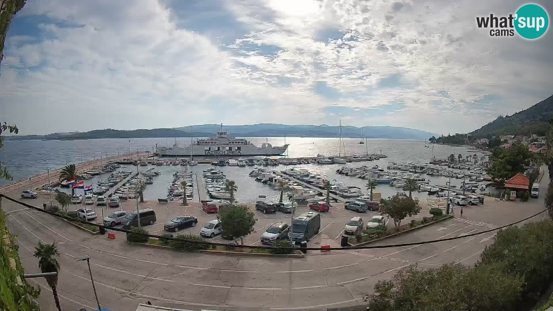 Webcam Sabbioncello Riva – Traghetto per Curzola in diretta