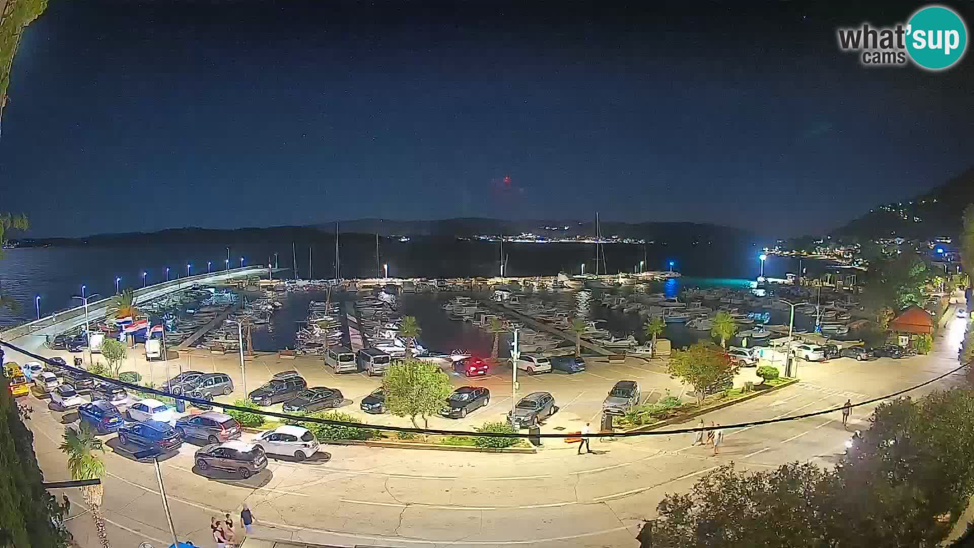 Webcam Orebić Riva – Ferry to Korčula Live
