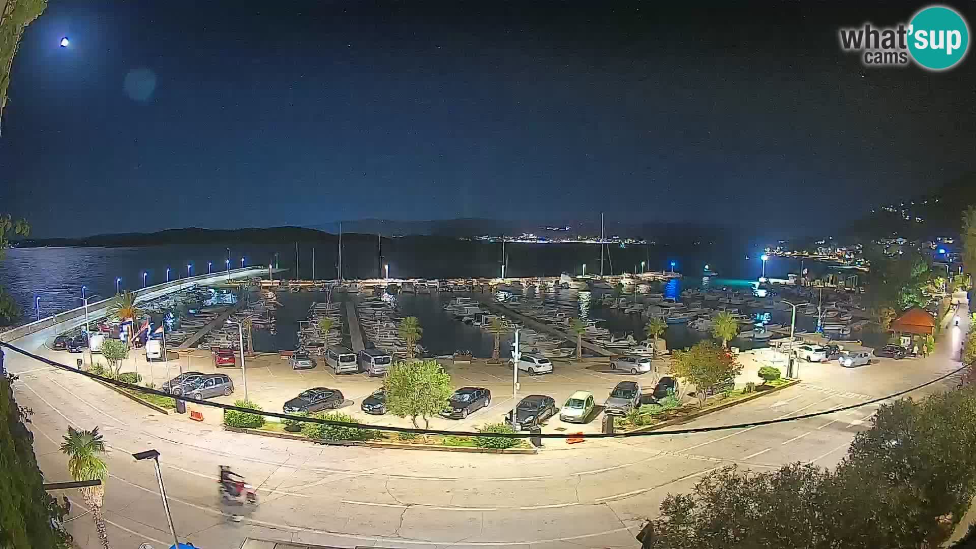 Webcam Orebić Uferpromenade – Fähre nach Korčula Live