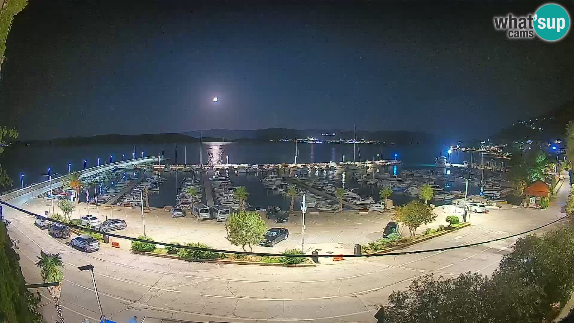 Webcam Orebić Uferpromenade – Fähre nach Korčula Live
