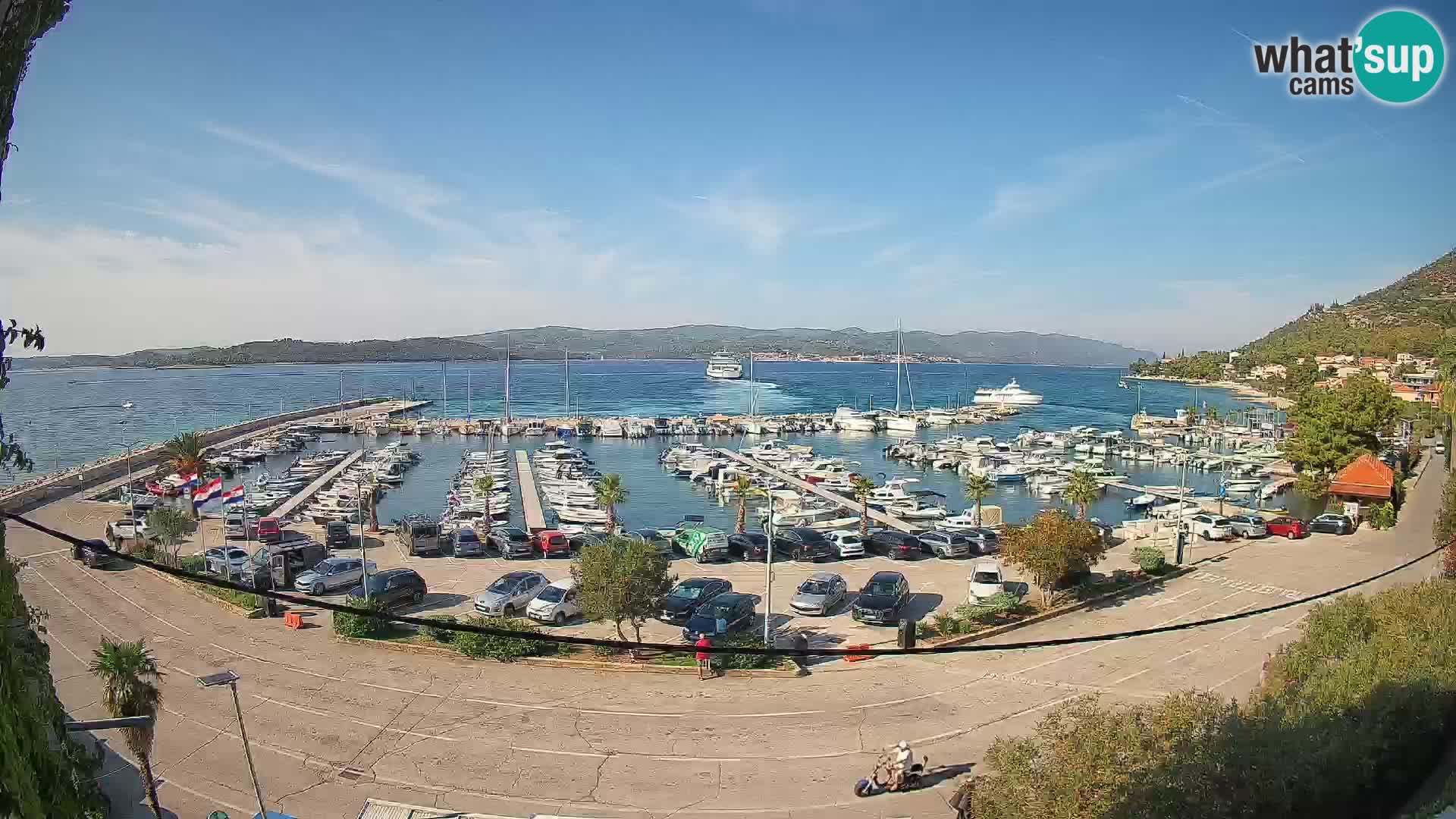 Webcam Sabbioncello Riva – Traghetto per Curzola in diretta
