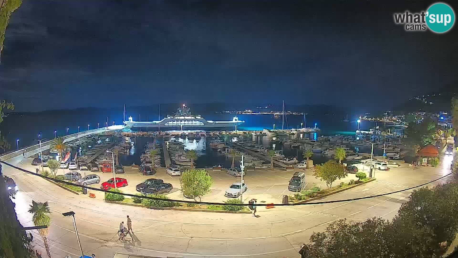 Webcam Orebić Uferpromenade – Fähre nach Korčula Live