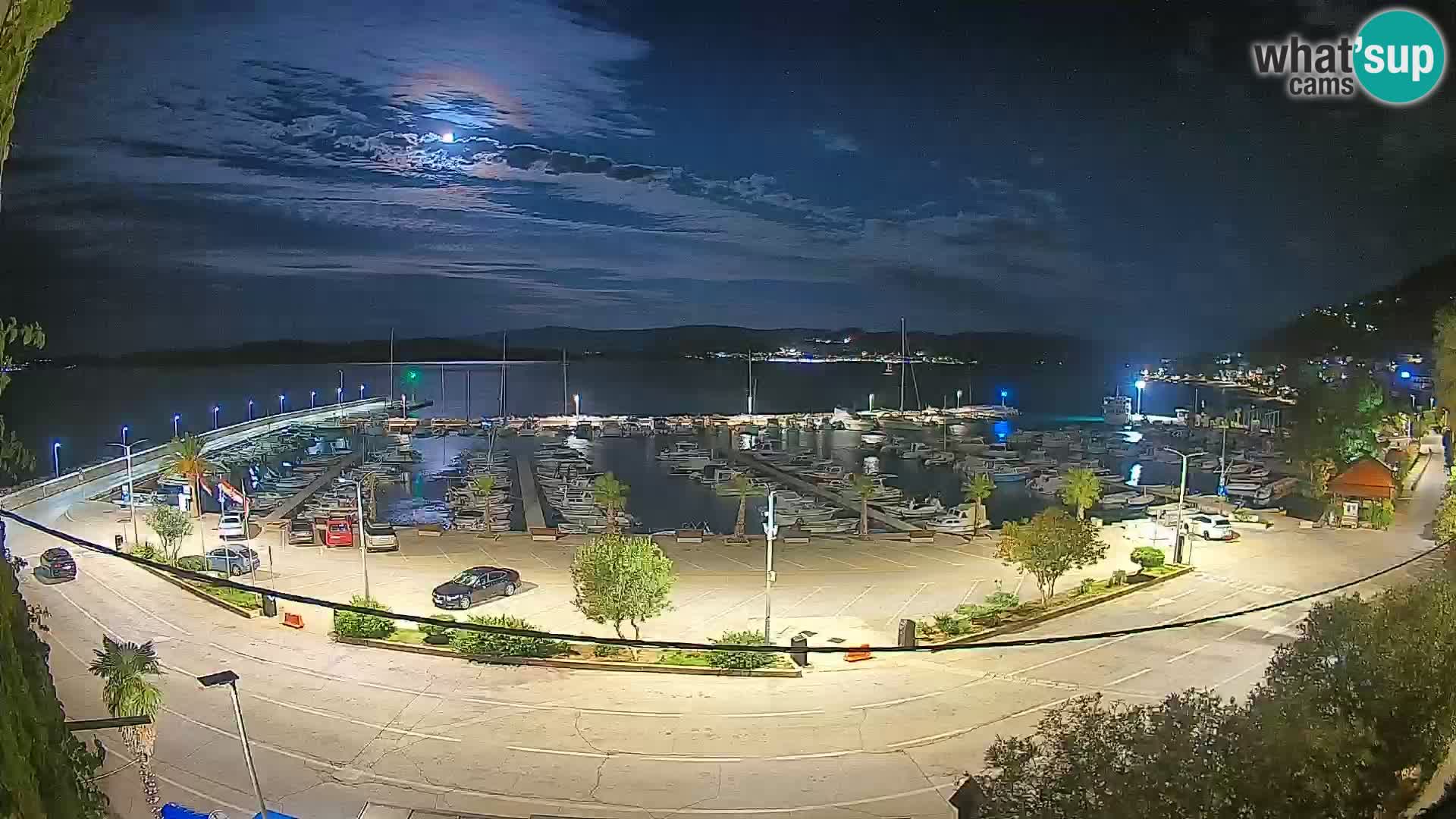 Webcam Orebić Riva – Ferry to Korčula Live