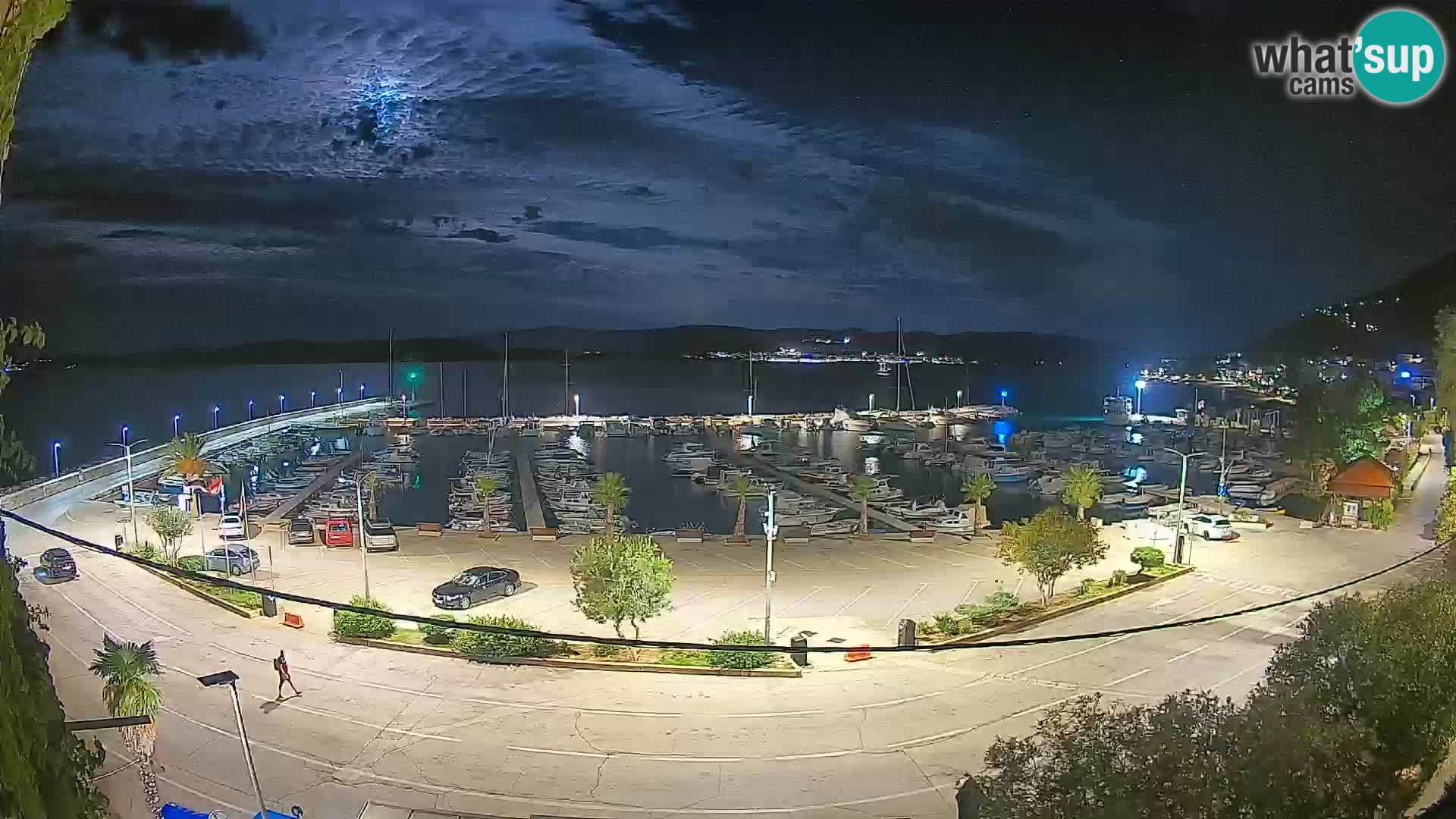 Webcam Orebić Uferpromenade – Fähre nach Korčula Live