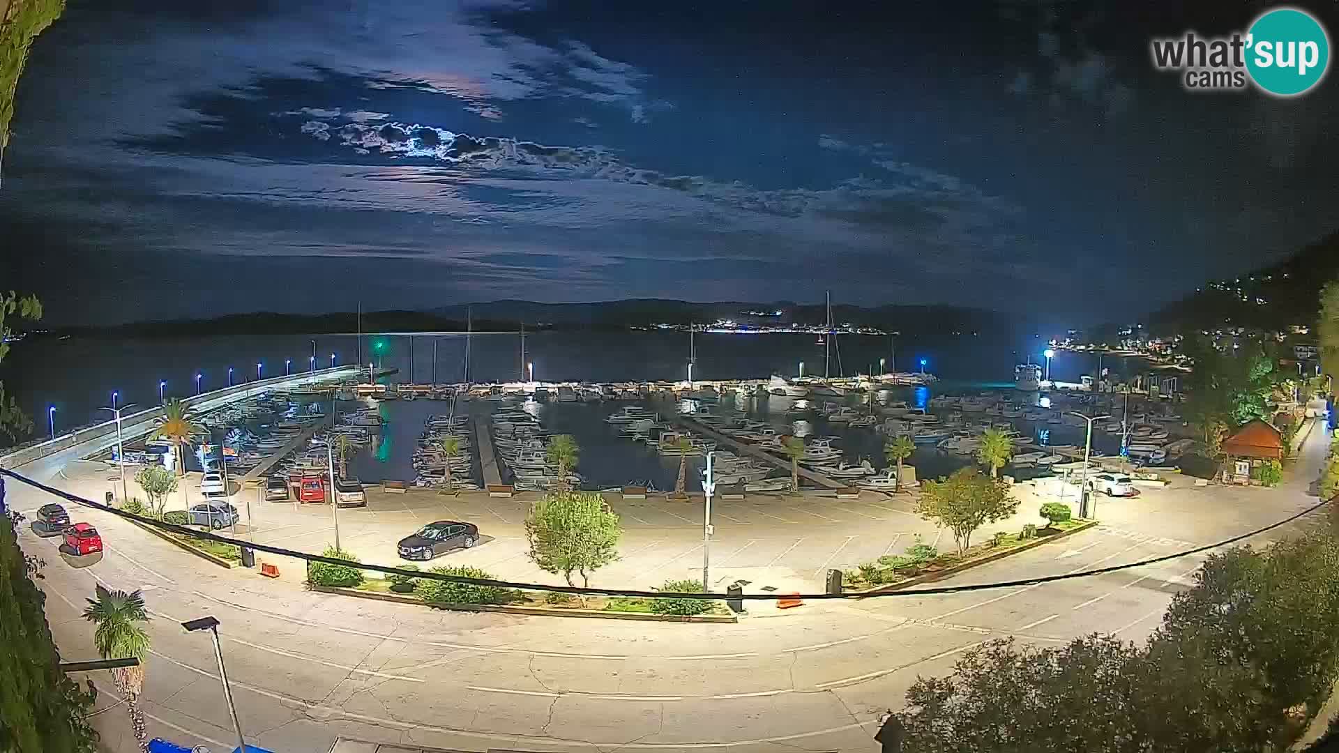 Webcam Orebić Riva – Ferry to Korčula Live