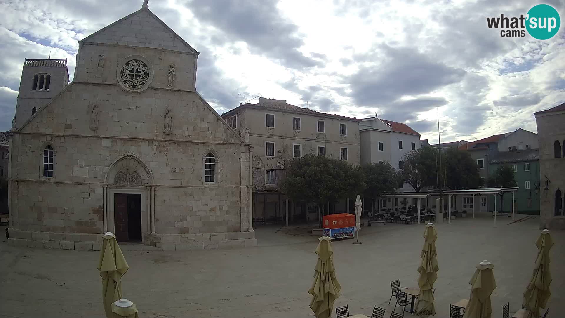 Pag – main square and Church of St. Mary