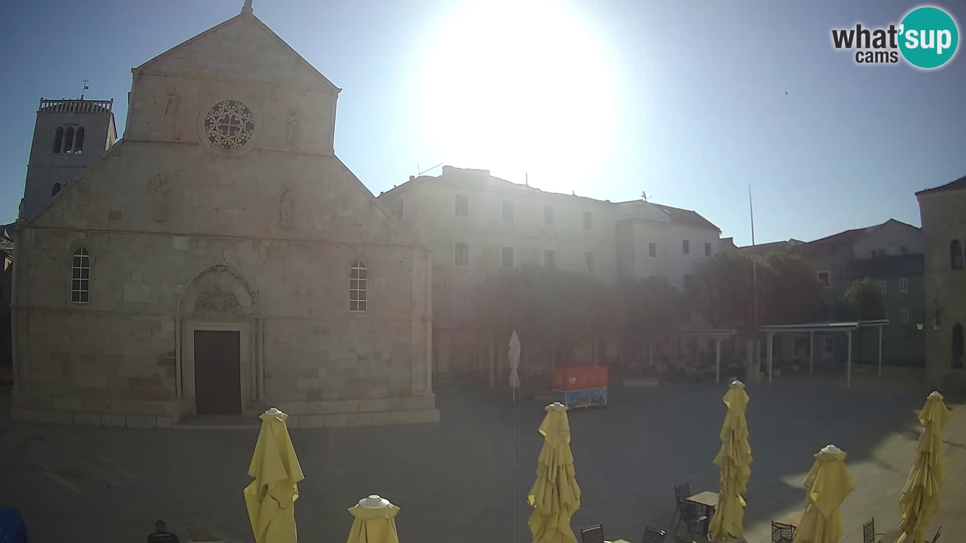 Pag – main square and Church of St. Mary