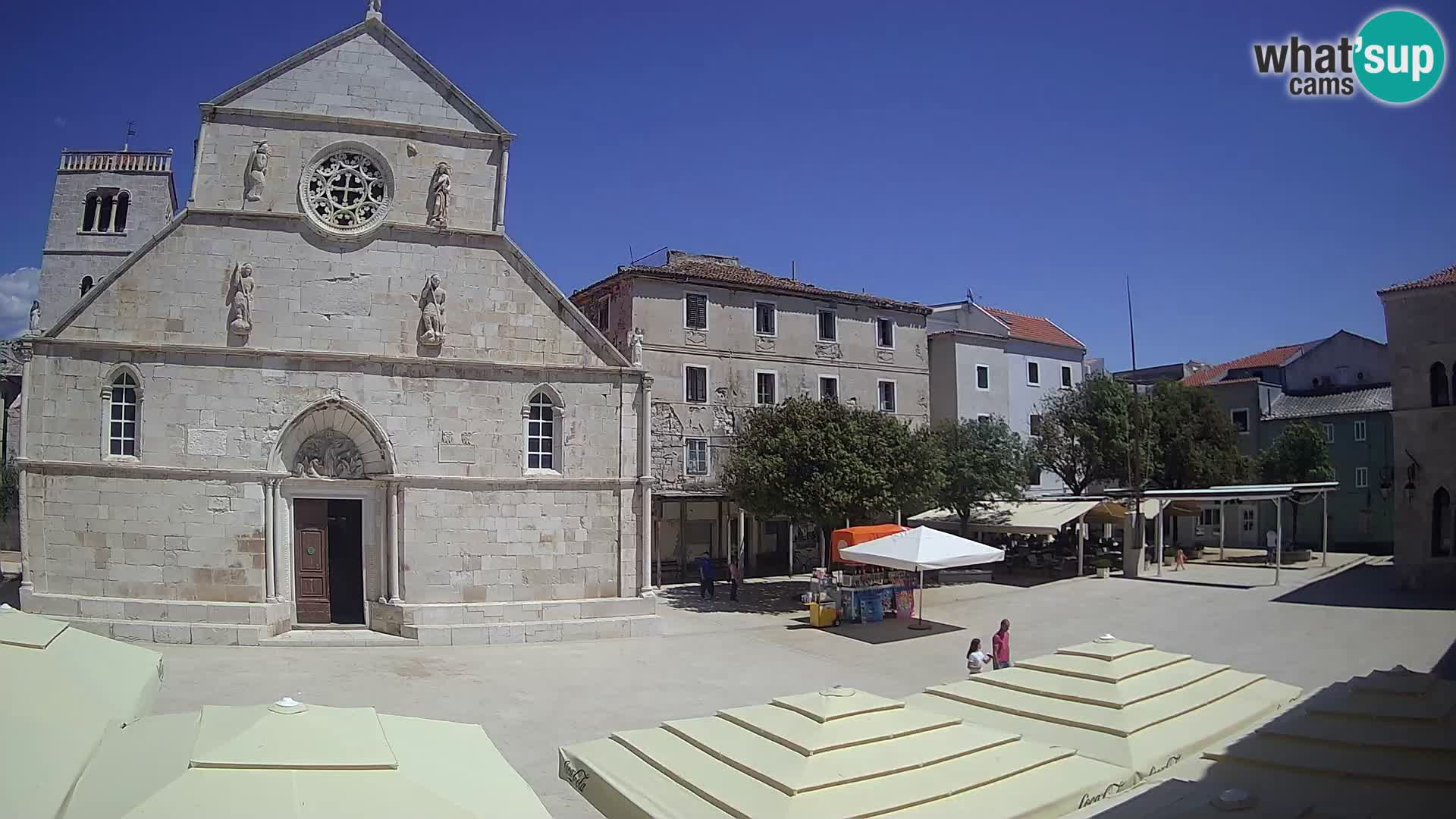 Spletna kamera Pag – Glavni trg in cerkev sv Marije