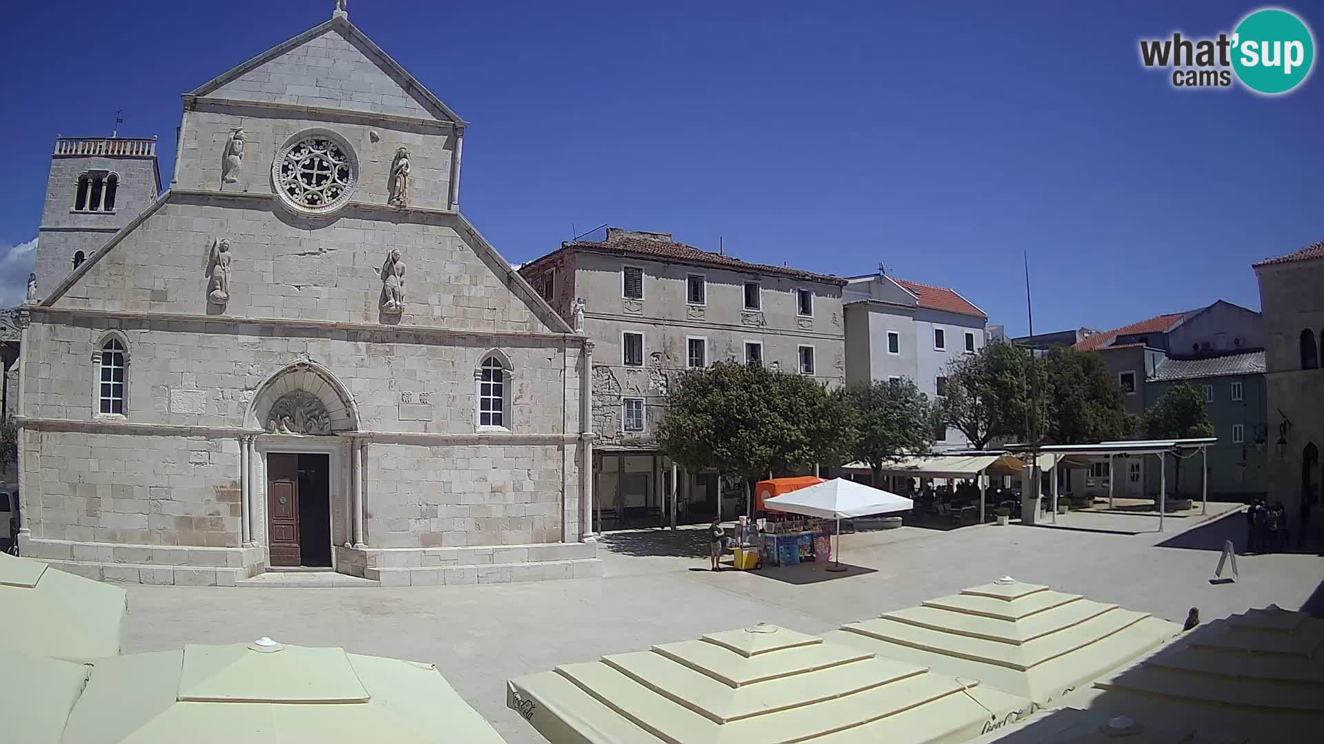 Spletna kamera Pag – Glavni trg in cerkev sv Marije